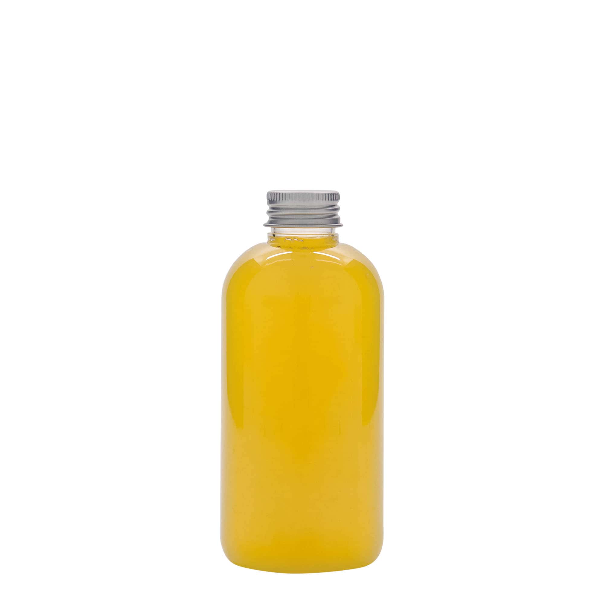200 ml PET-pullo ”Boston”, muovia, suuaukko: 24/410