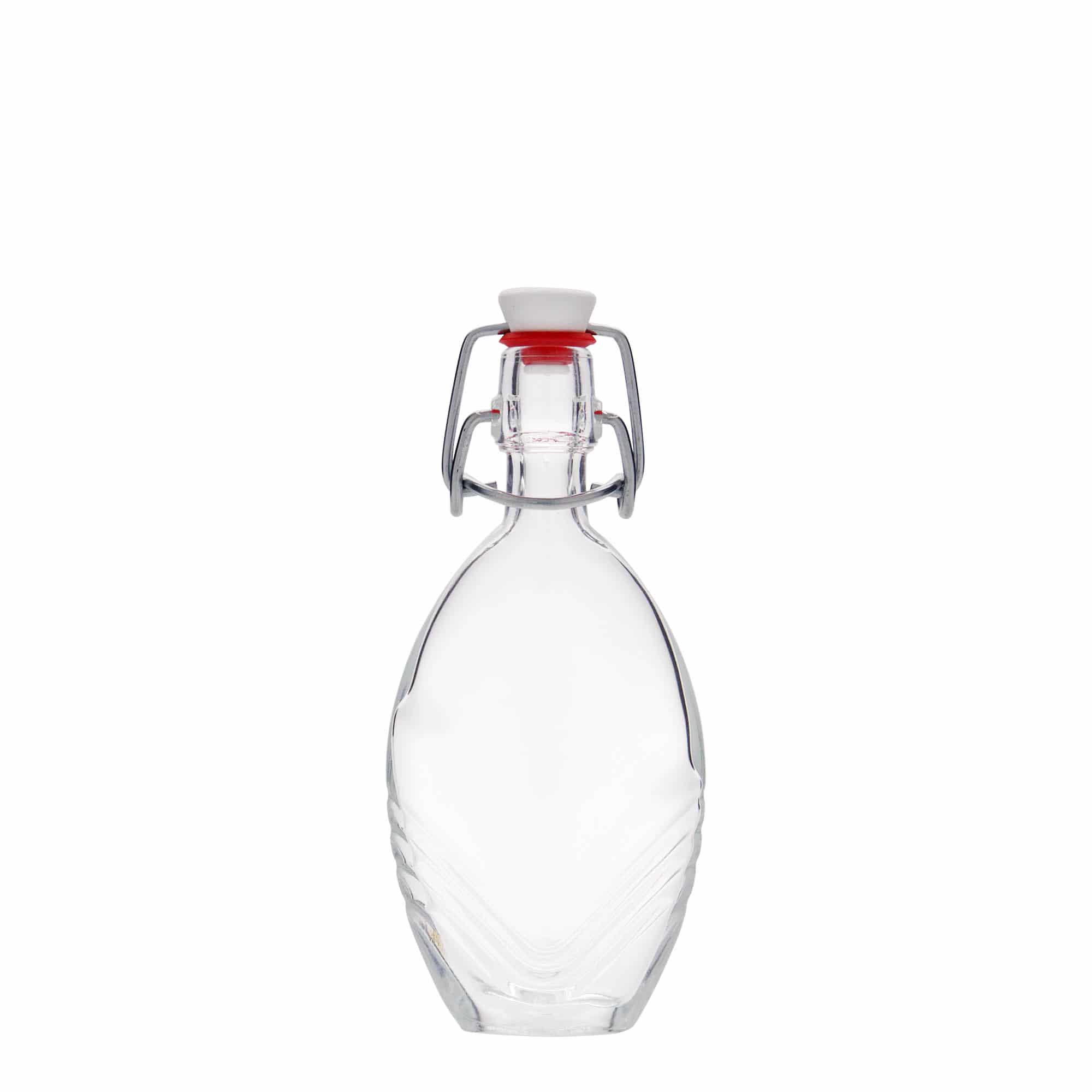 40 ml lasipullo 'Florence', soikea, suu: patenttikorkki