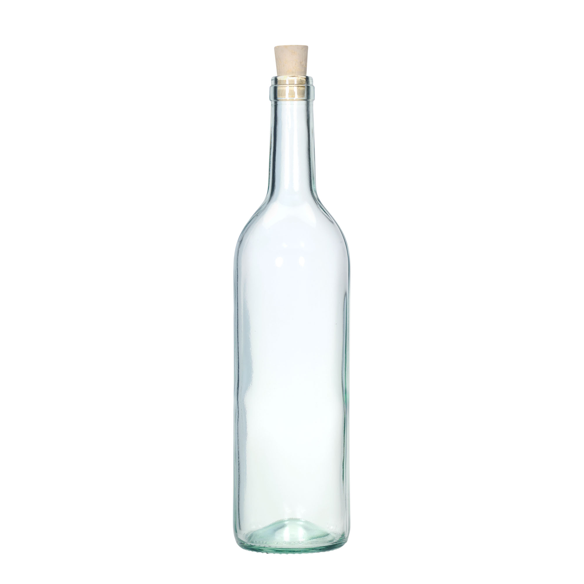 750 ml lasipullo ”Bordeaux Tradition”, suuaukon tyyppi: korkki