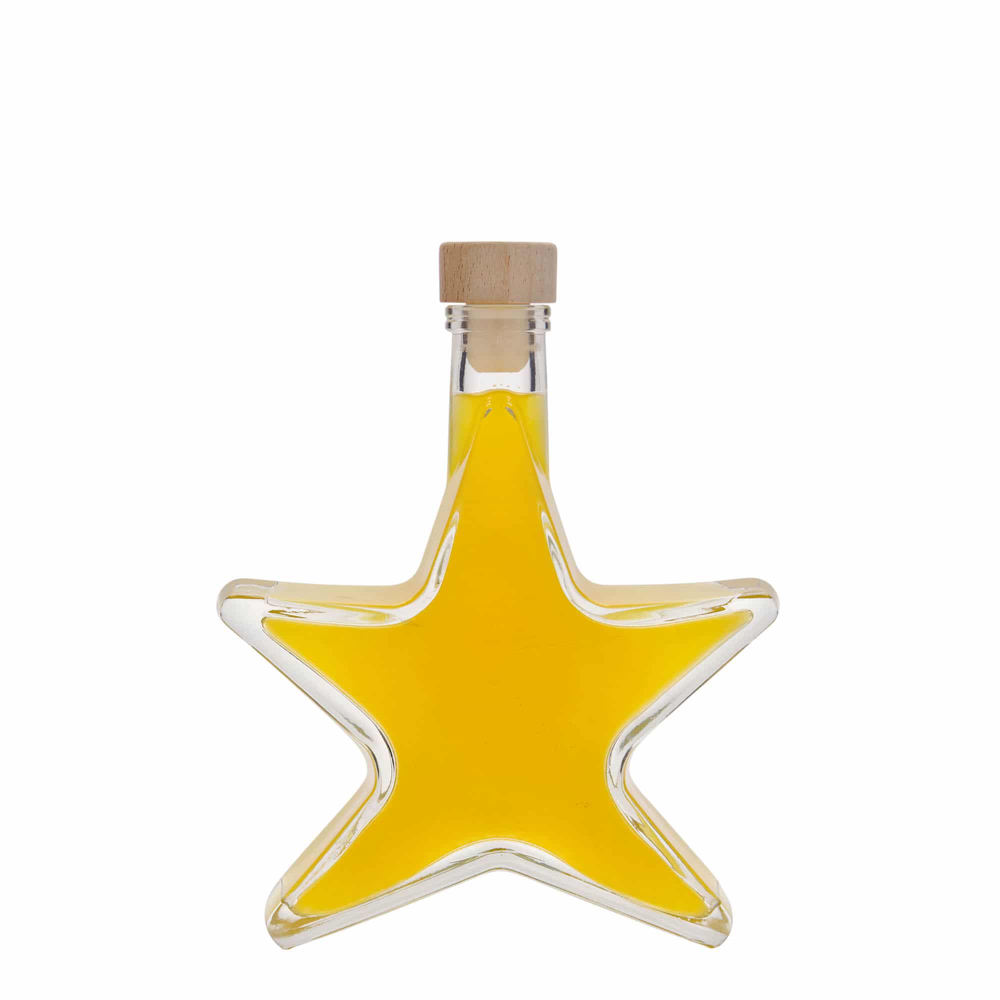 200 ml lasipullo 'Stern', suuaukko: korkki