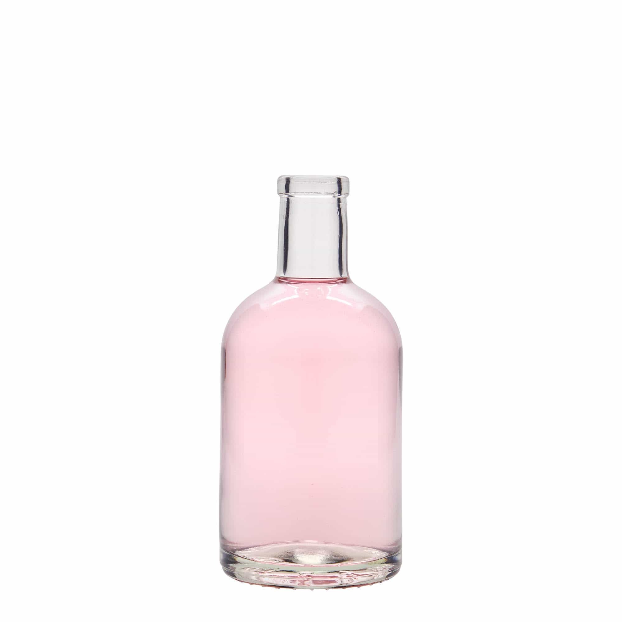 250 ml lasipullo 'First Class', suu: korkki