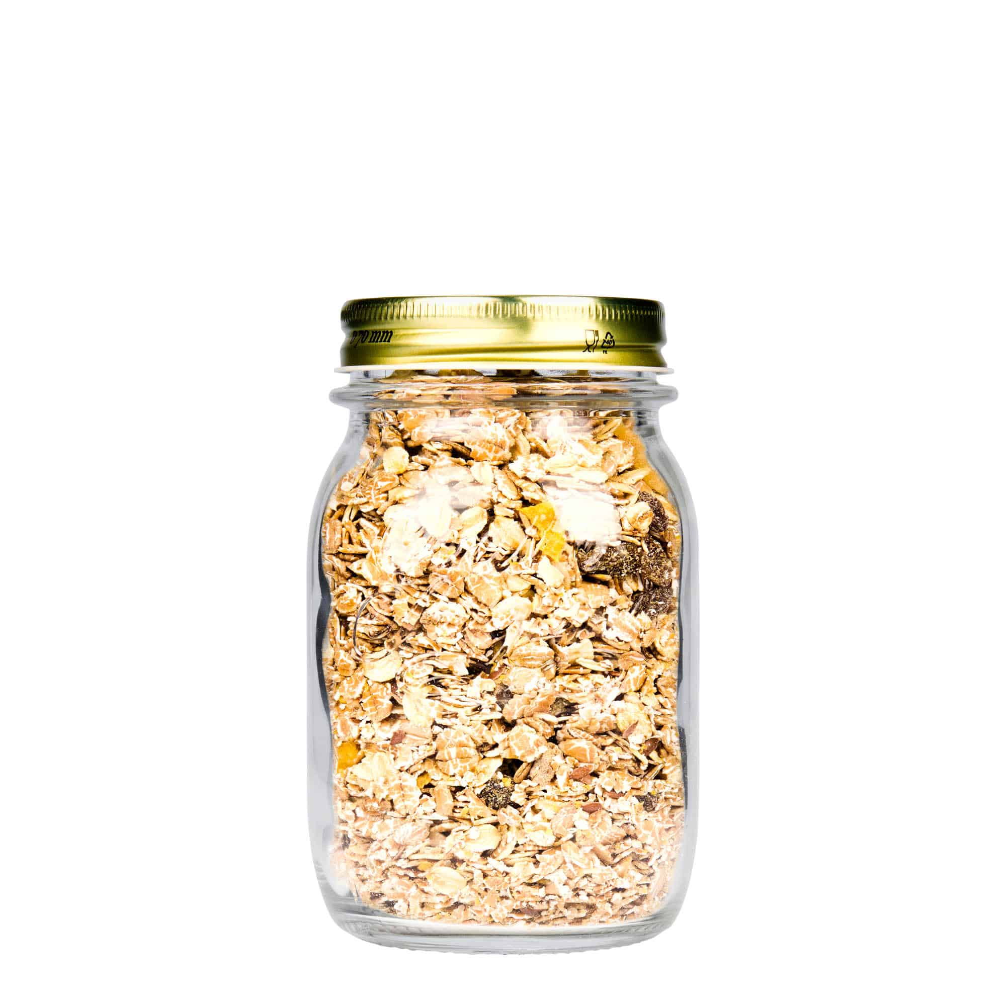 500 ml lasi ”Quattro Stagioni”, suuaukko: kierrekorkki