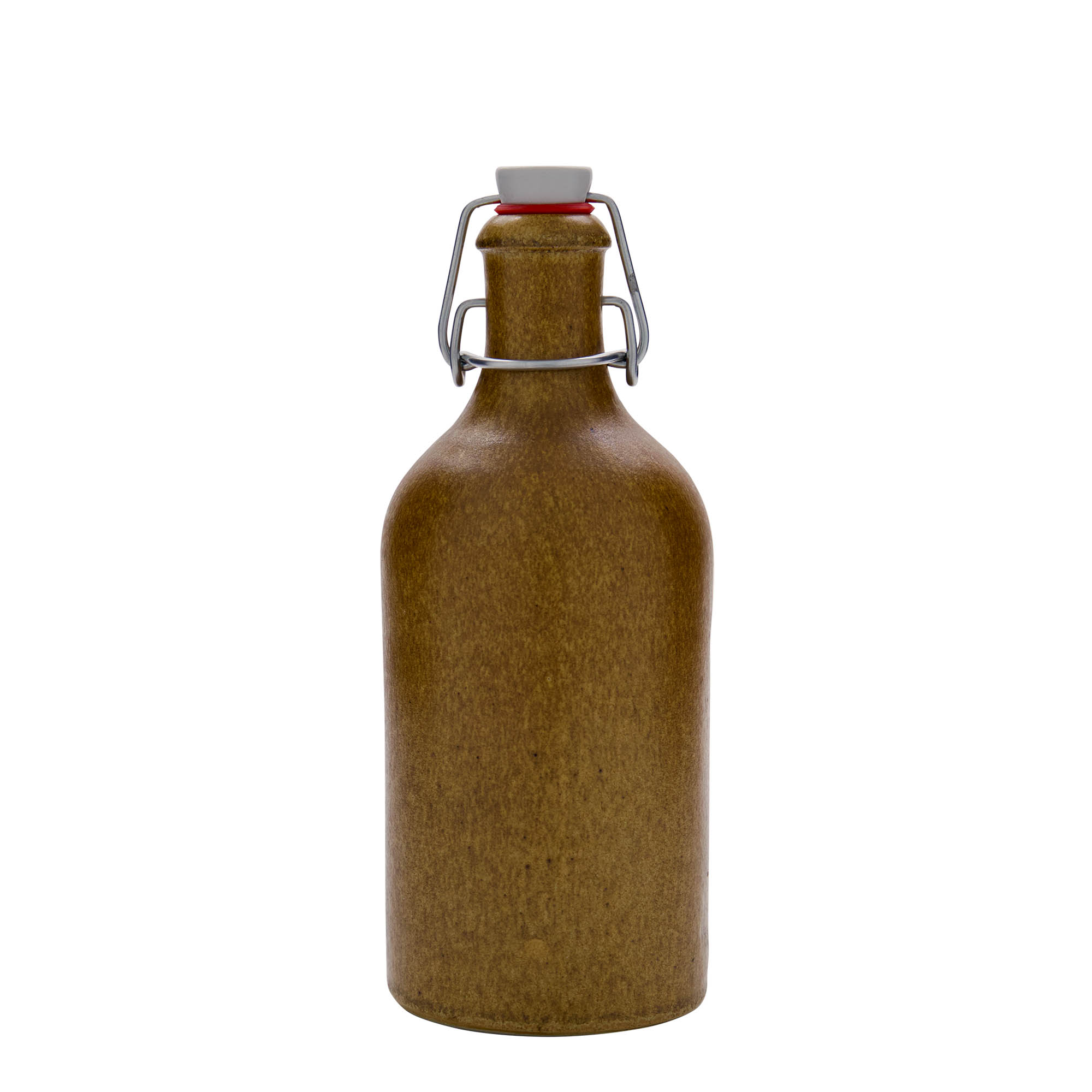 500 ml tonkannu, kivisavi, ruskea-kristalli, suuaukko: lukituskorkki