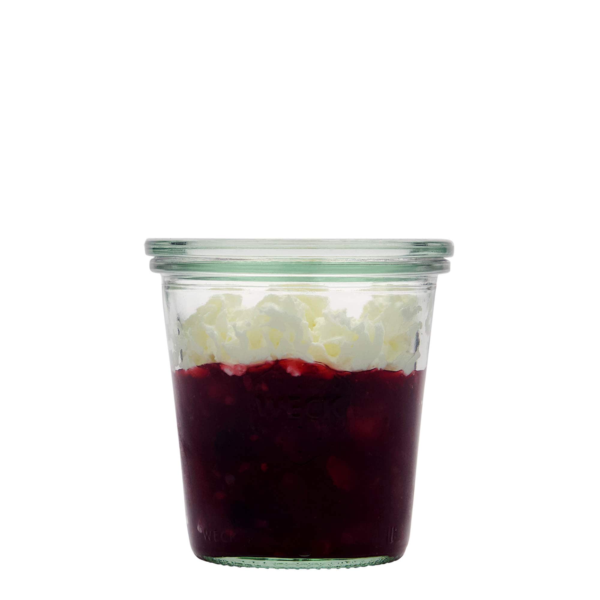 290 ml WECK-kaatopurkki, suuaukko: pyöreä reuna