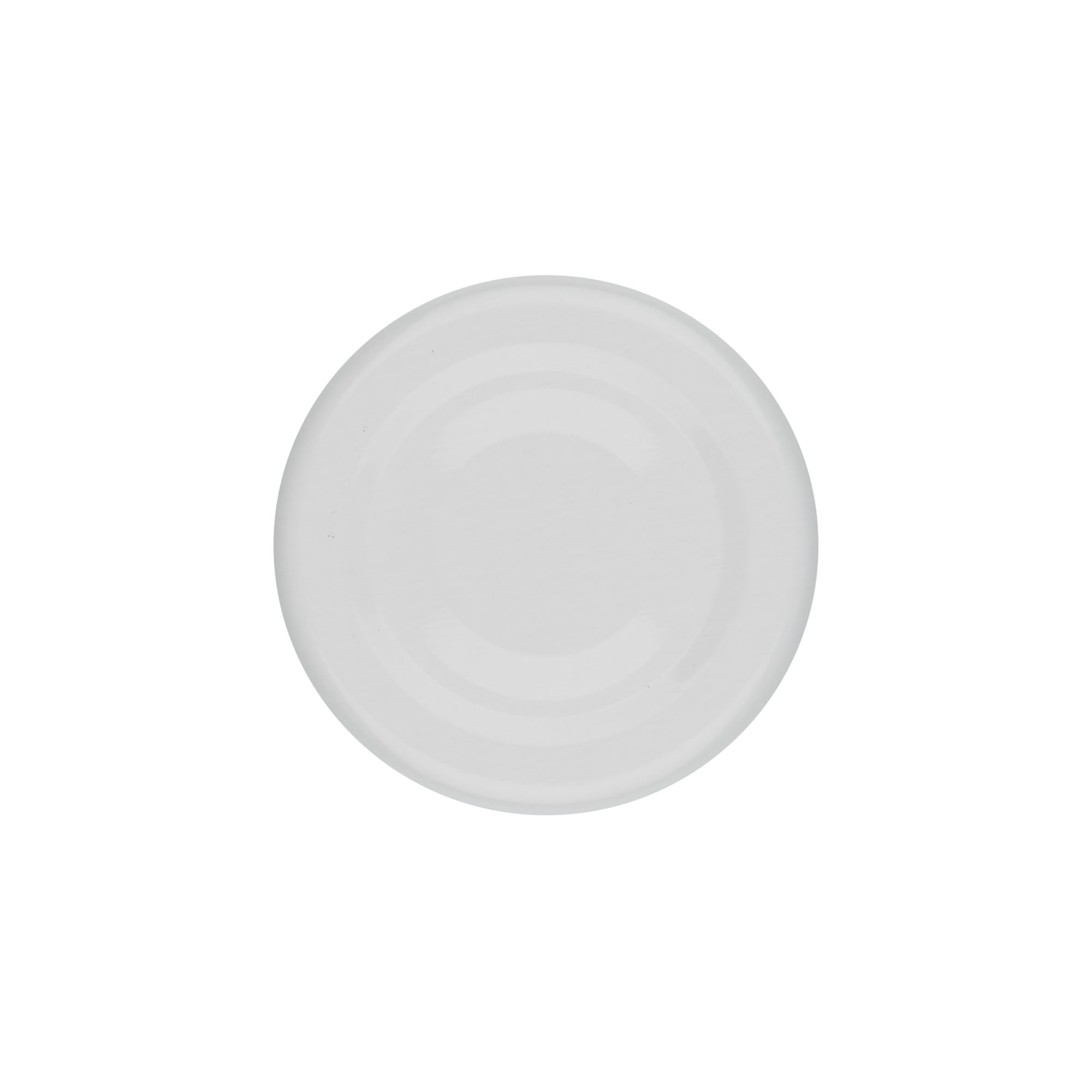 Twist-Off-kansi, valkoinen pelti, valkoinen, suulle: TO 43 Twist-Off-kansi, valkoinen pelti, valkoinen, suulle: TO 43