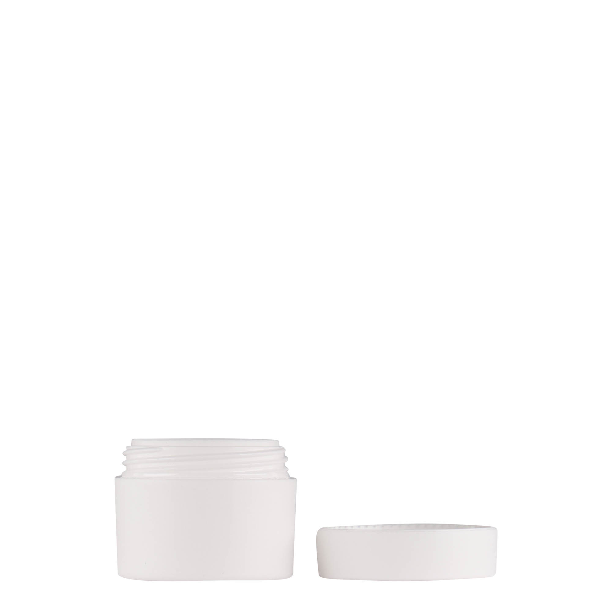 5 ml muovipurkki 'Antonella', PP, valkoinen, suuaukko: ruuvikorkki 5 ml muovipurkki 'Antonella', PP, valkoinen, suuaukko: ruuvikorkki