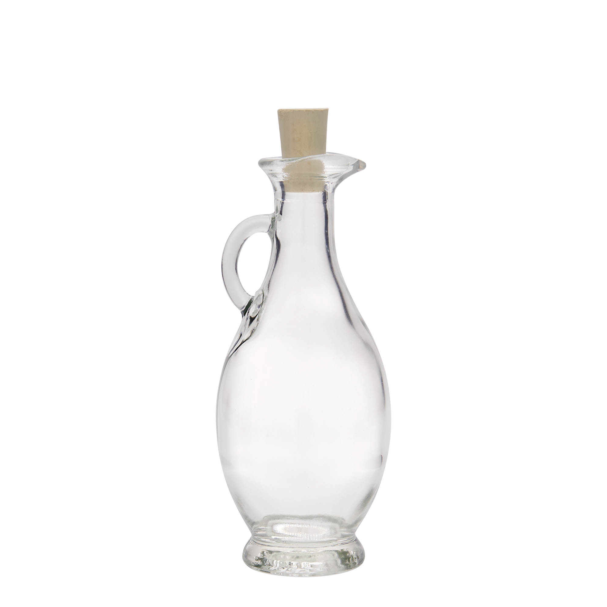 250 ml etikka-/öljypullo 'Egizia', suuaukko: korkki