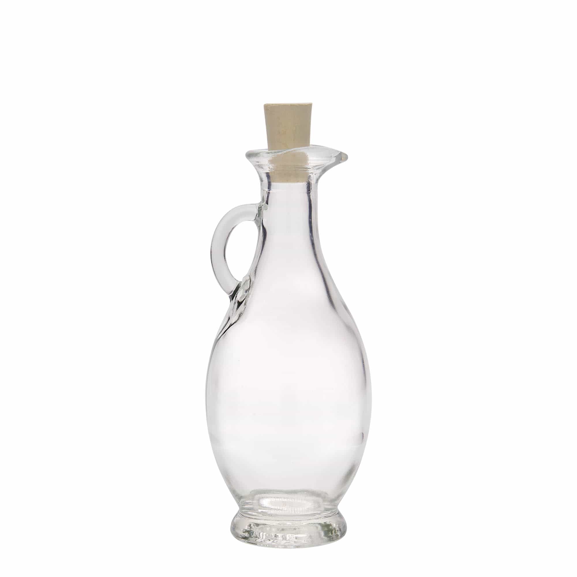 250 ml etikka-/öljypullo 'Egizia', suuaukko: korkki