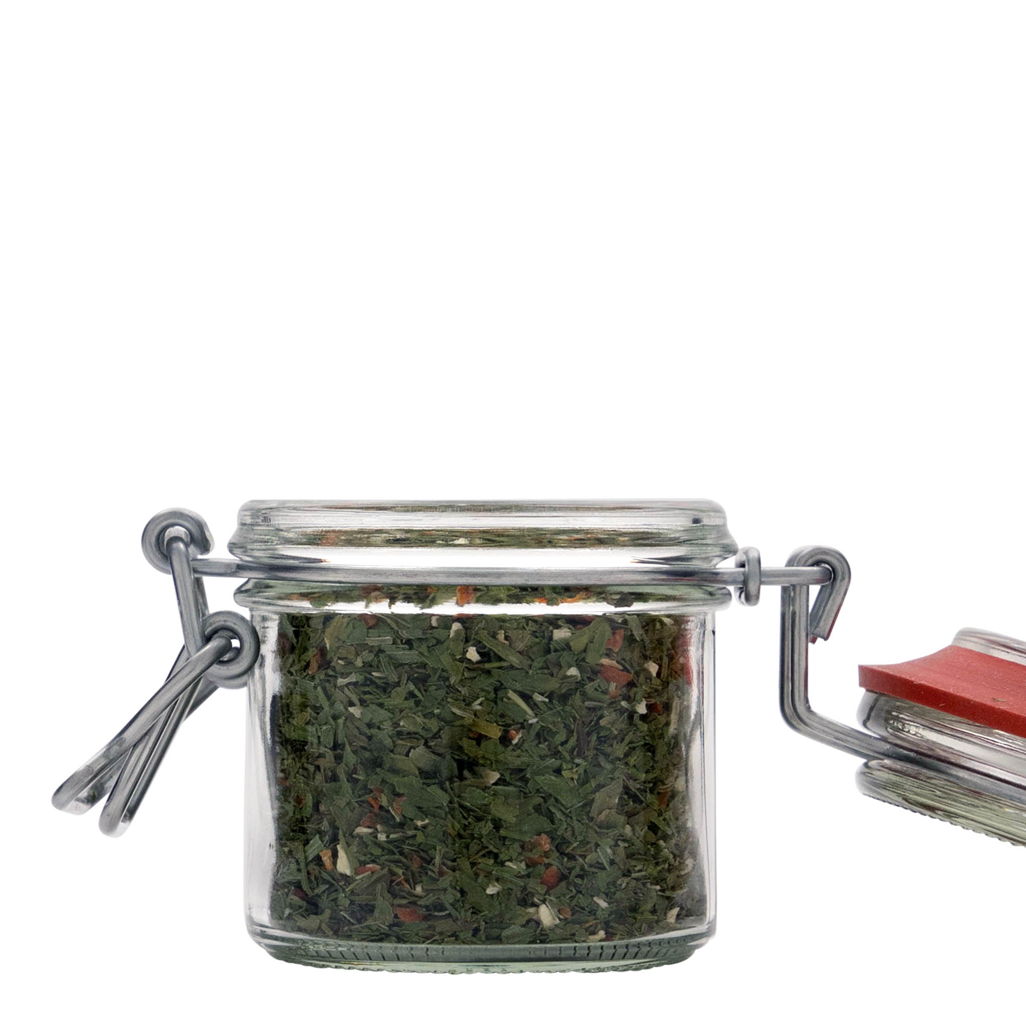 125 ml lankakanttikorkillinen lasipurkki, suuaukko: lankakanttikorkki