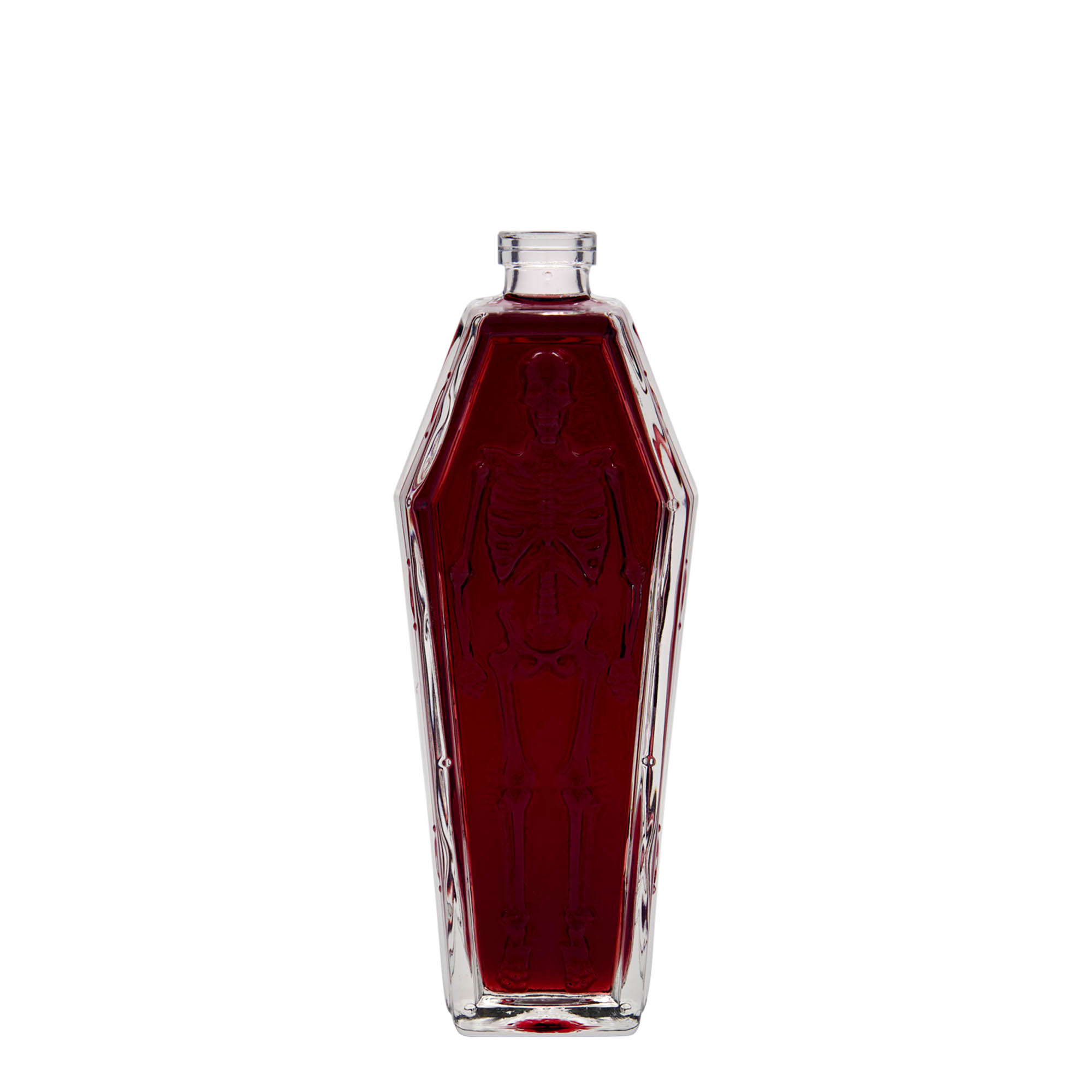 200 ml lasipullo 'arkku', suuaukko: korkki