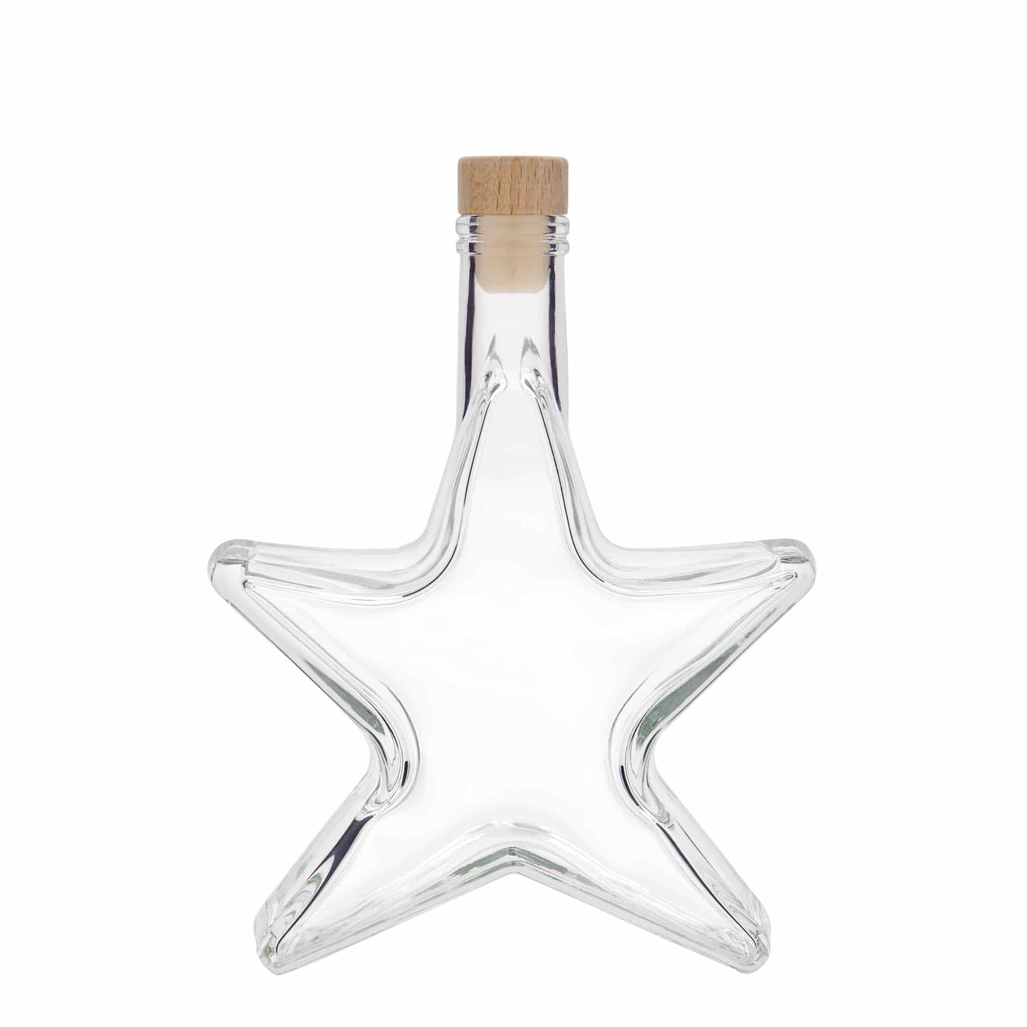 350 ml lasipullo 'Tähti', suu: korkki