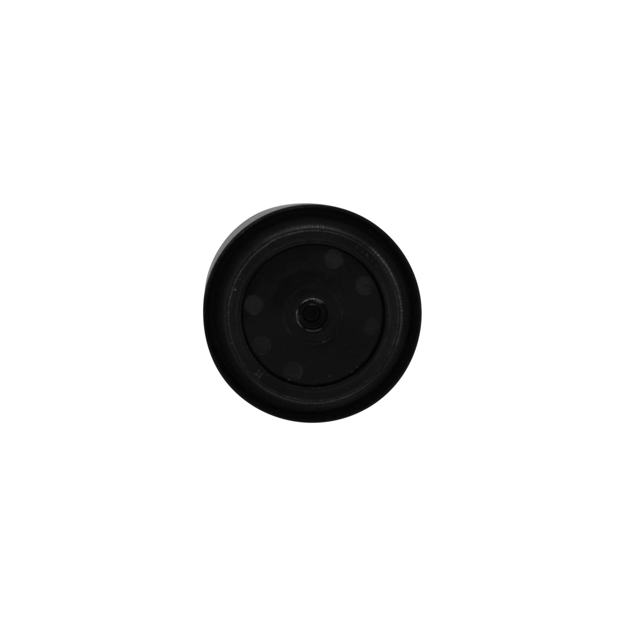 Airless-annostelupumpun pää 'Micro', PP-muovi, musta Airless-annostelupumpun pää 'Micro', PP-muovi, musta