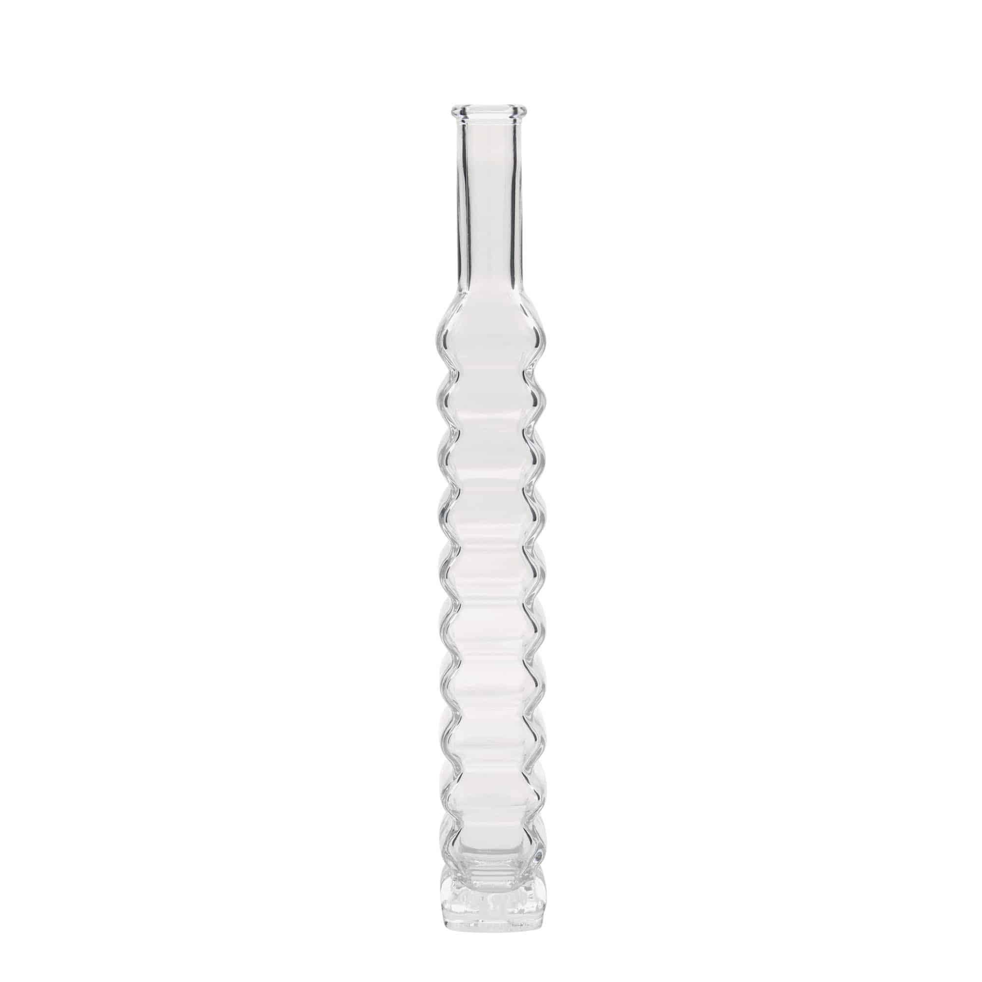 200 ml lasipullo 'Rooma, neliömäinen, suuaukko: korkki'