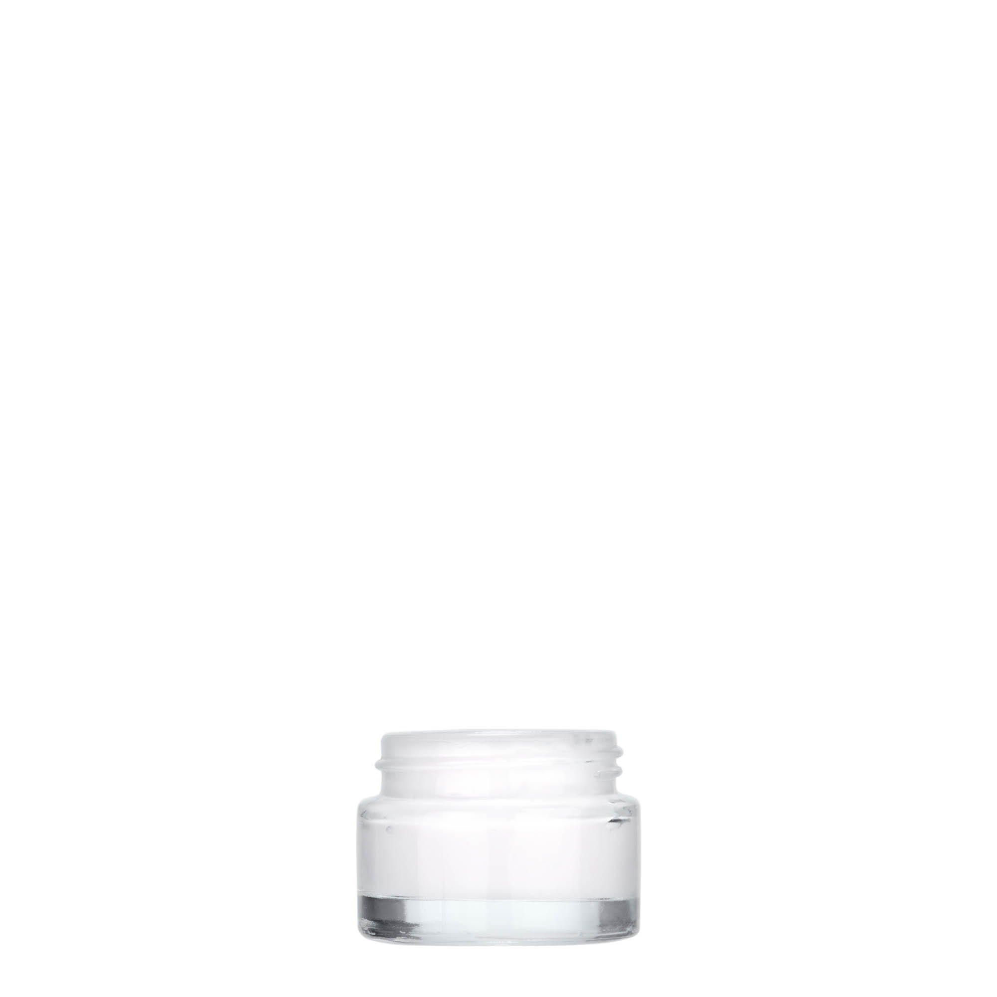 5 ml purkki ”Beauty”, lasia, suuaukko: ruuvikorkki