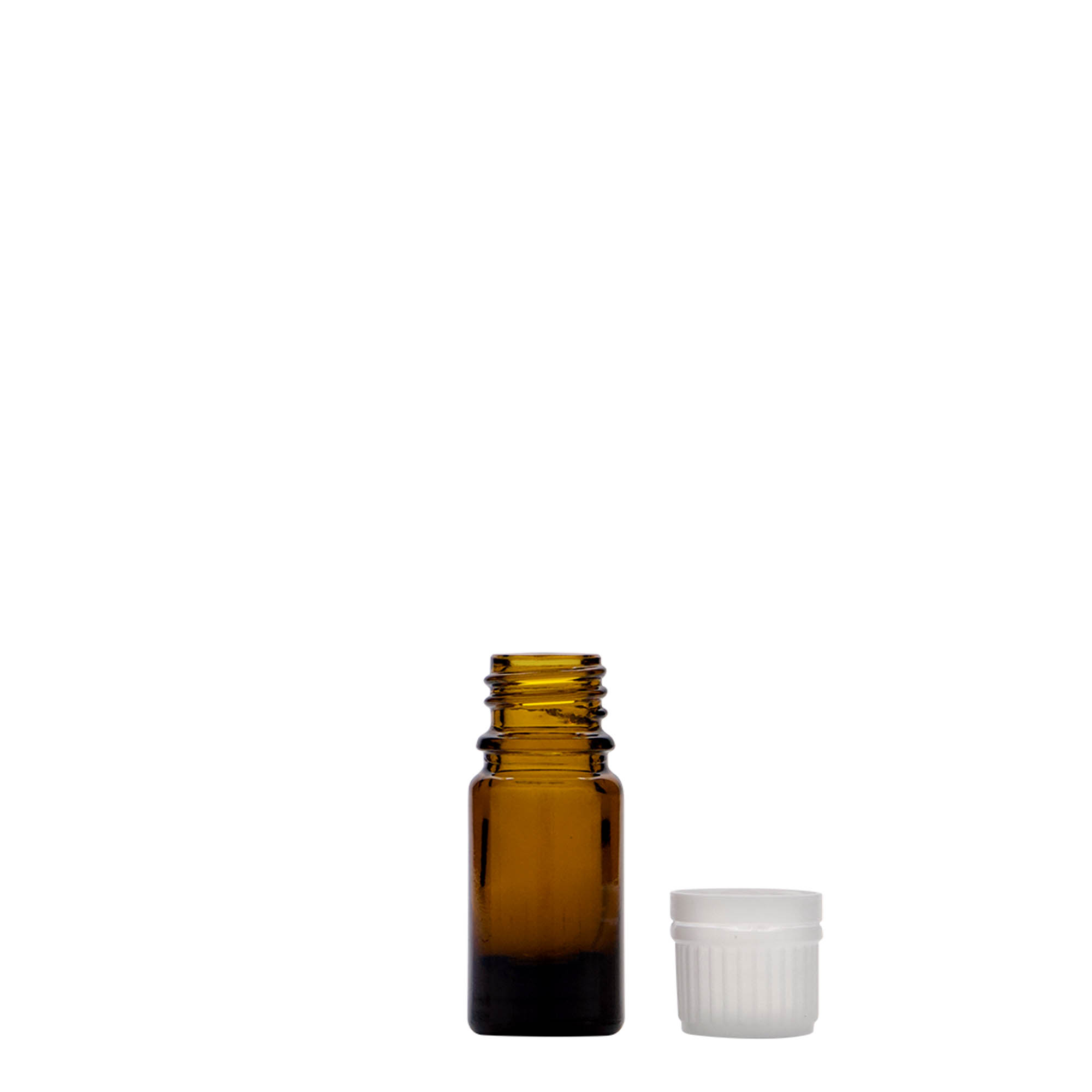 5 ml lääkeputkilo, lasia, ruskea, suuaukko: DIN 18 5 ml lääkeputkilo, lasia, ruskea, suuaukko: DIN 18