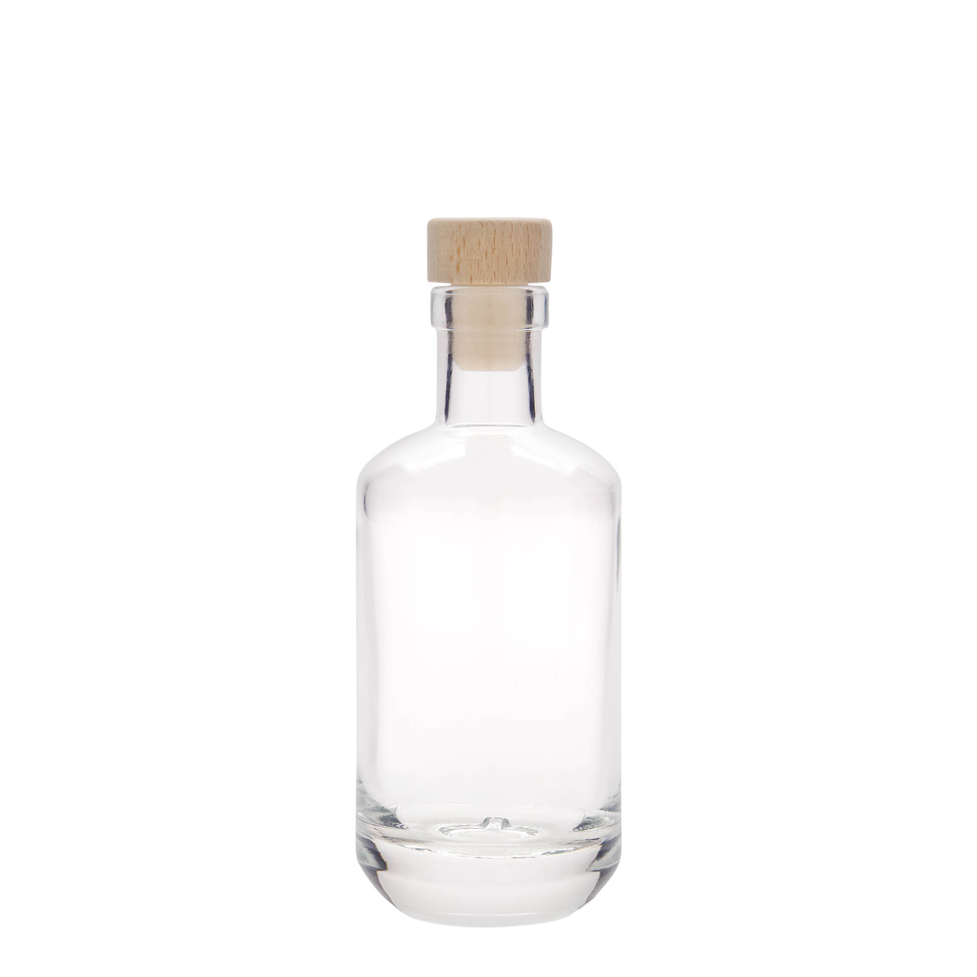200 ml lasipullo ”Vienna”, suuaukko: korkki
