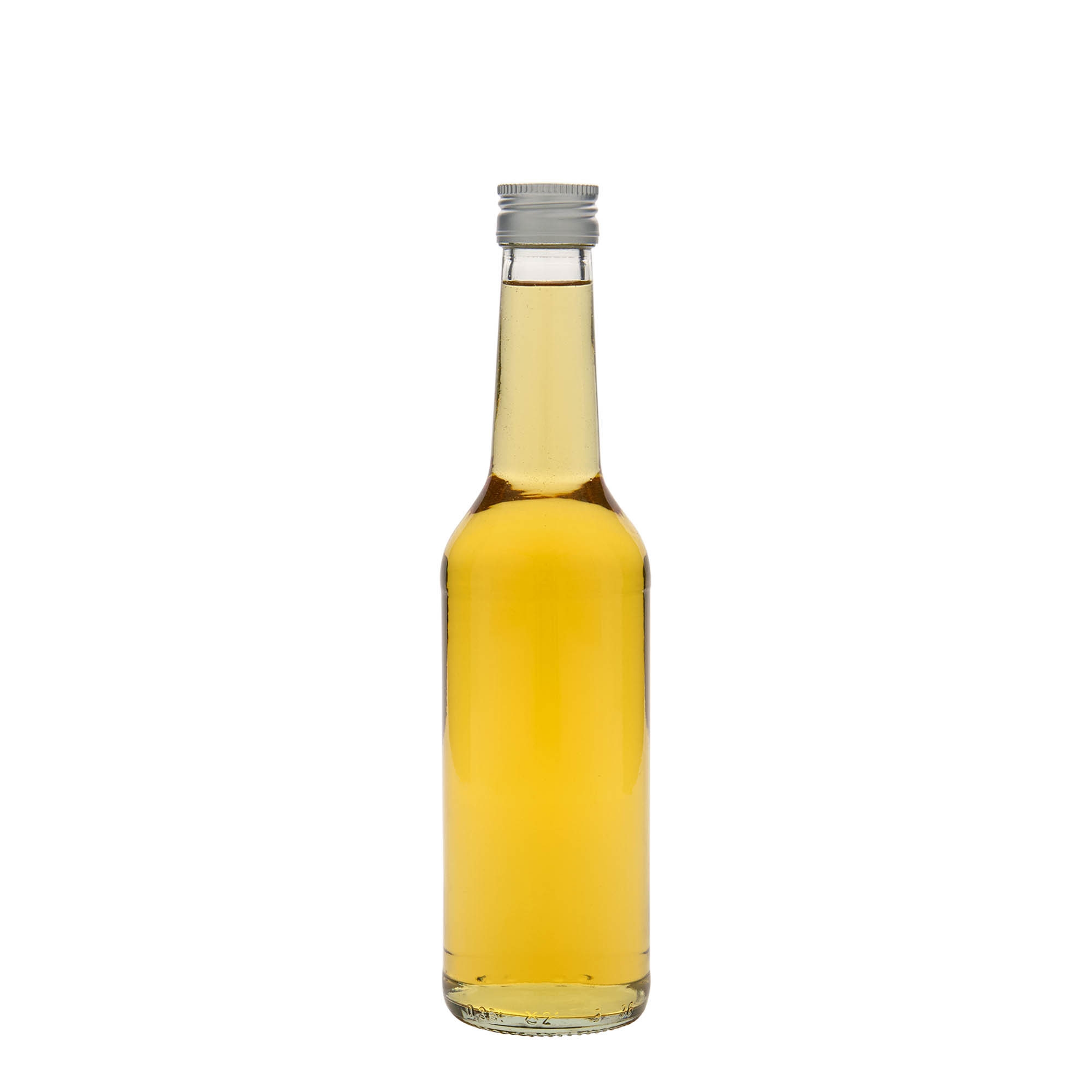 350 ml lasipullo suorakauluksella, suuaukko: PP 28 350 ml lasipullo suorakauluksella, suuaukko: PP 28
