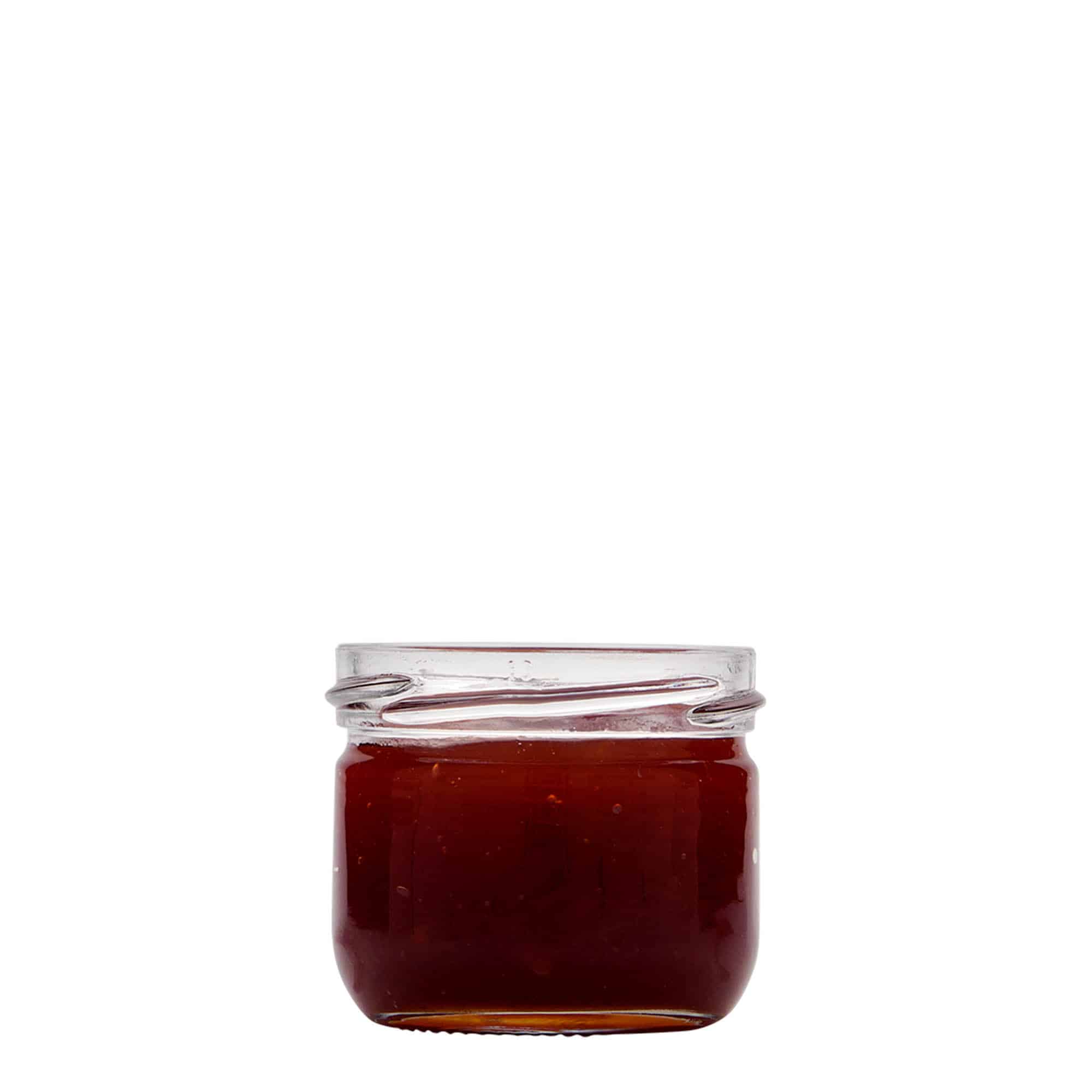 120 ml sylinterimäinen lasipurkki, suu: Twist-Off (TO 66)