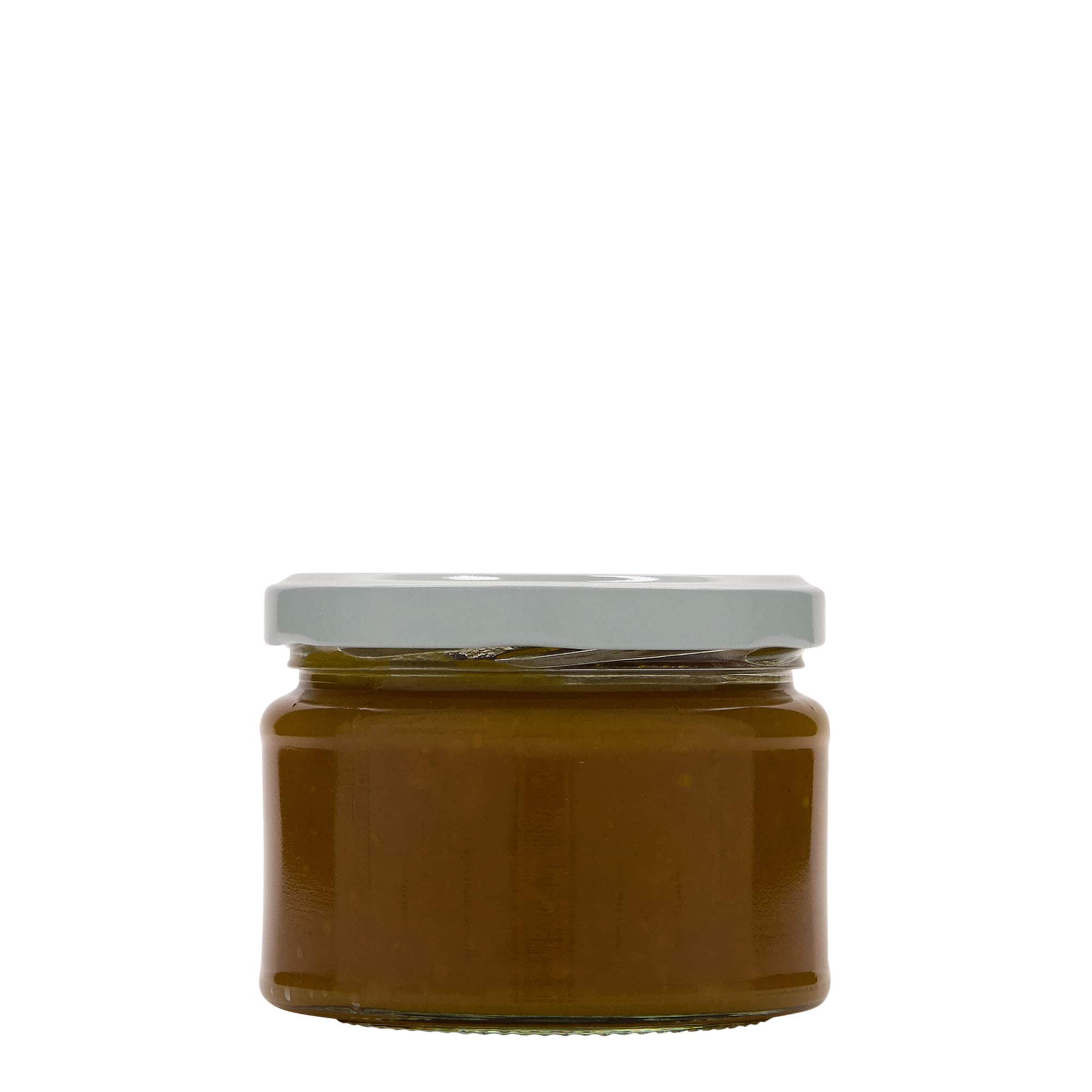 280 ml litteä pyöreä lasi, suuaukon tyyppi: Twist-Off (TO 82)