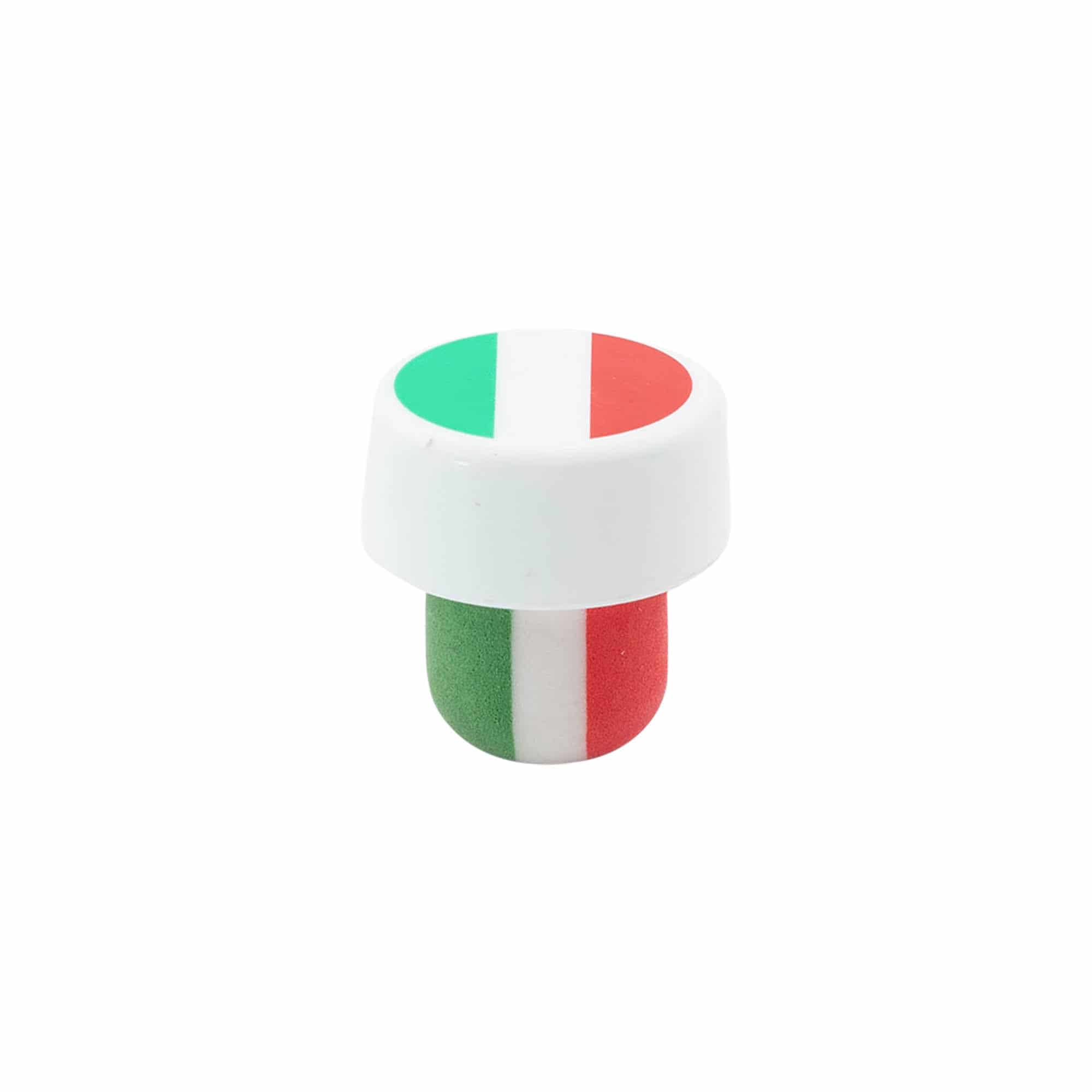 Luonnonkorkit 19 mm 'Italia', muovi, monivärinen, suu: korkki Luonnonkorkit 19 mm 'Italia', muovi, monivärinen, suu: korkki