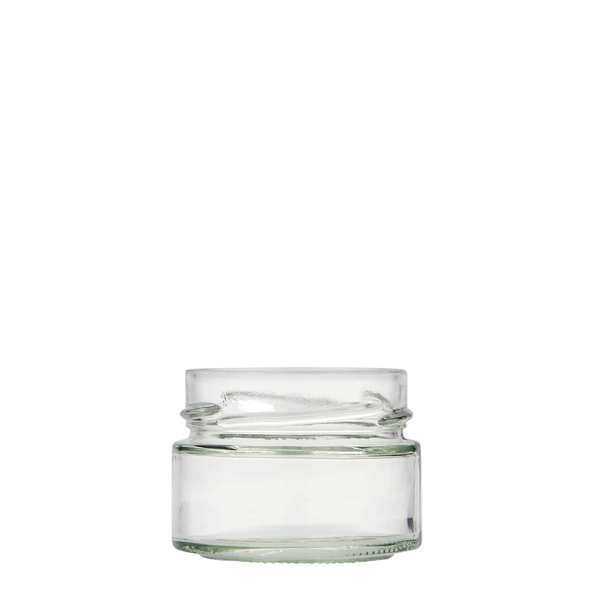 130 ml pyöreä lasi 'Aurora', suuaukko: Deep-Twist-Off (DTO 66)