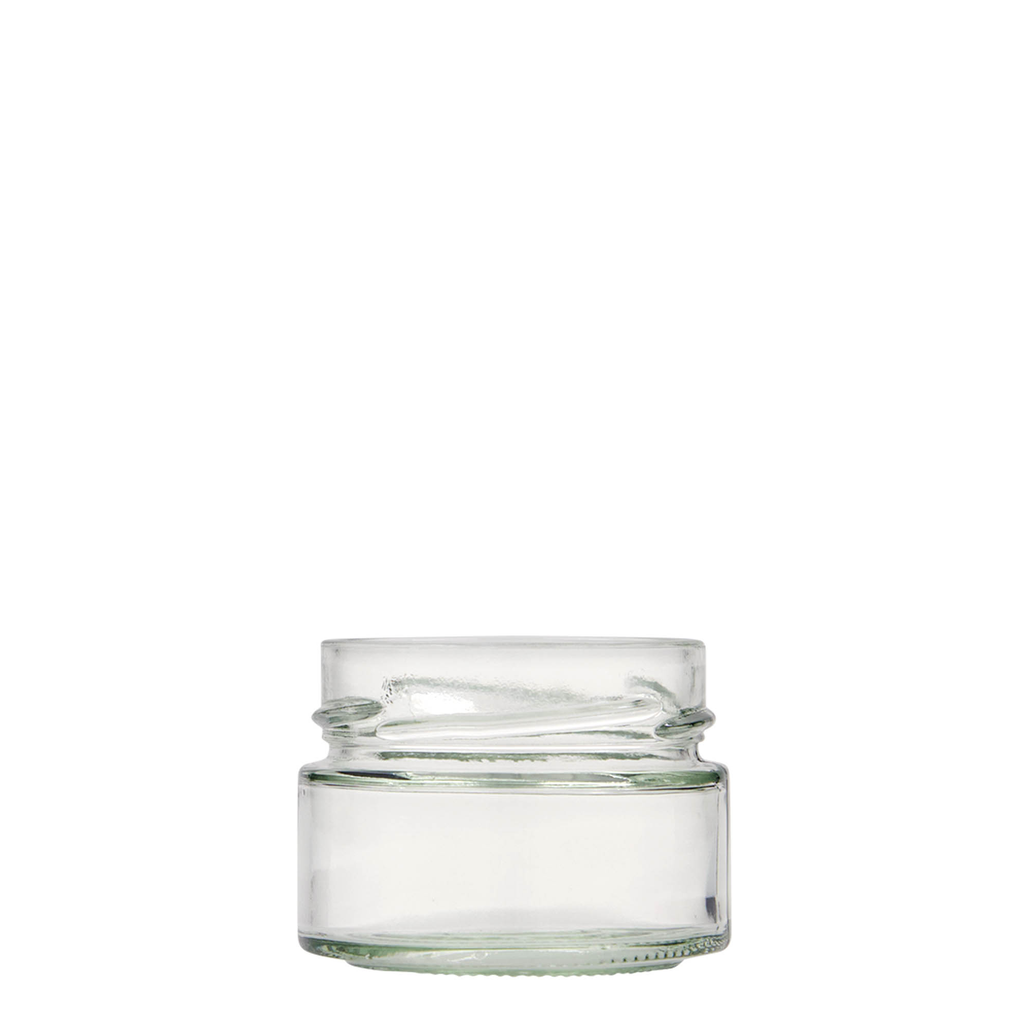 130 ml pyöreä lasi ”Aurora”, suuaukko: Deep-Twist-off (DTO 66)