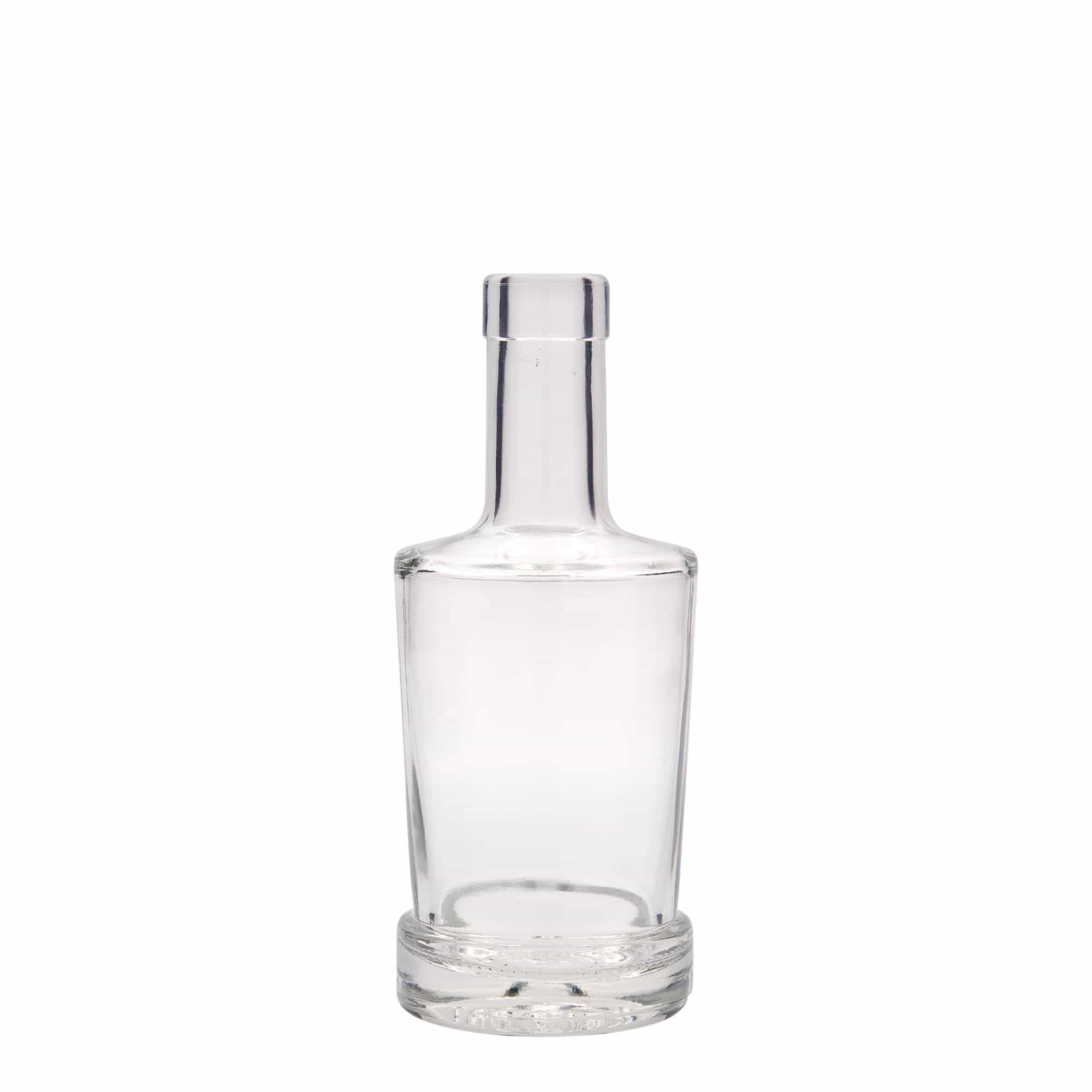 250 ml lasipullo 'Deborah', suuaukko: korkki