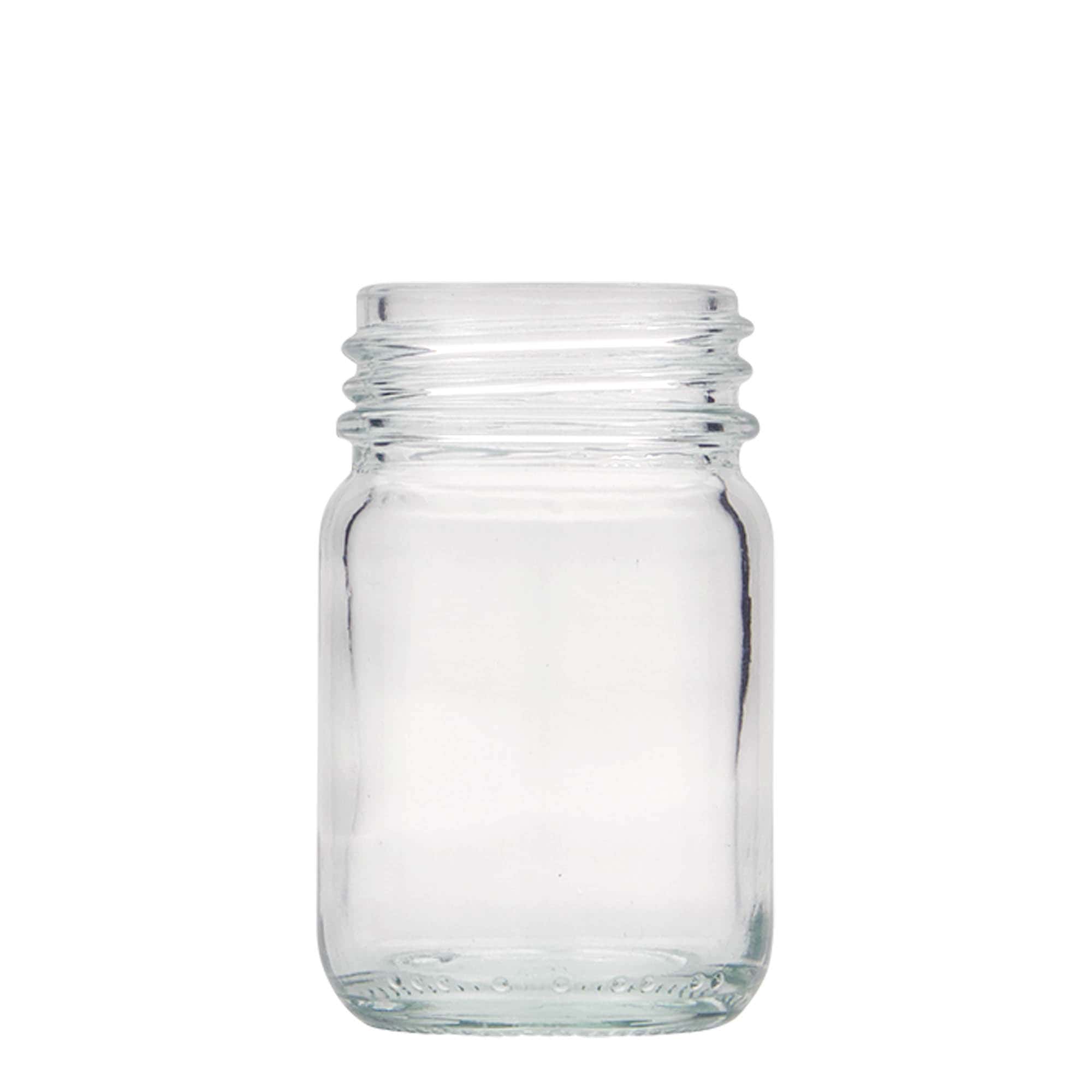 50 ml leveäkaul. lasipurkki, suu: DIN 40