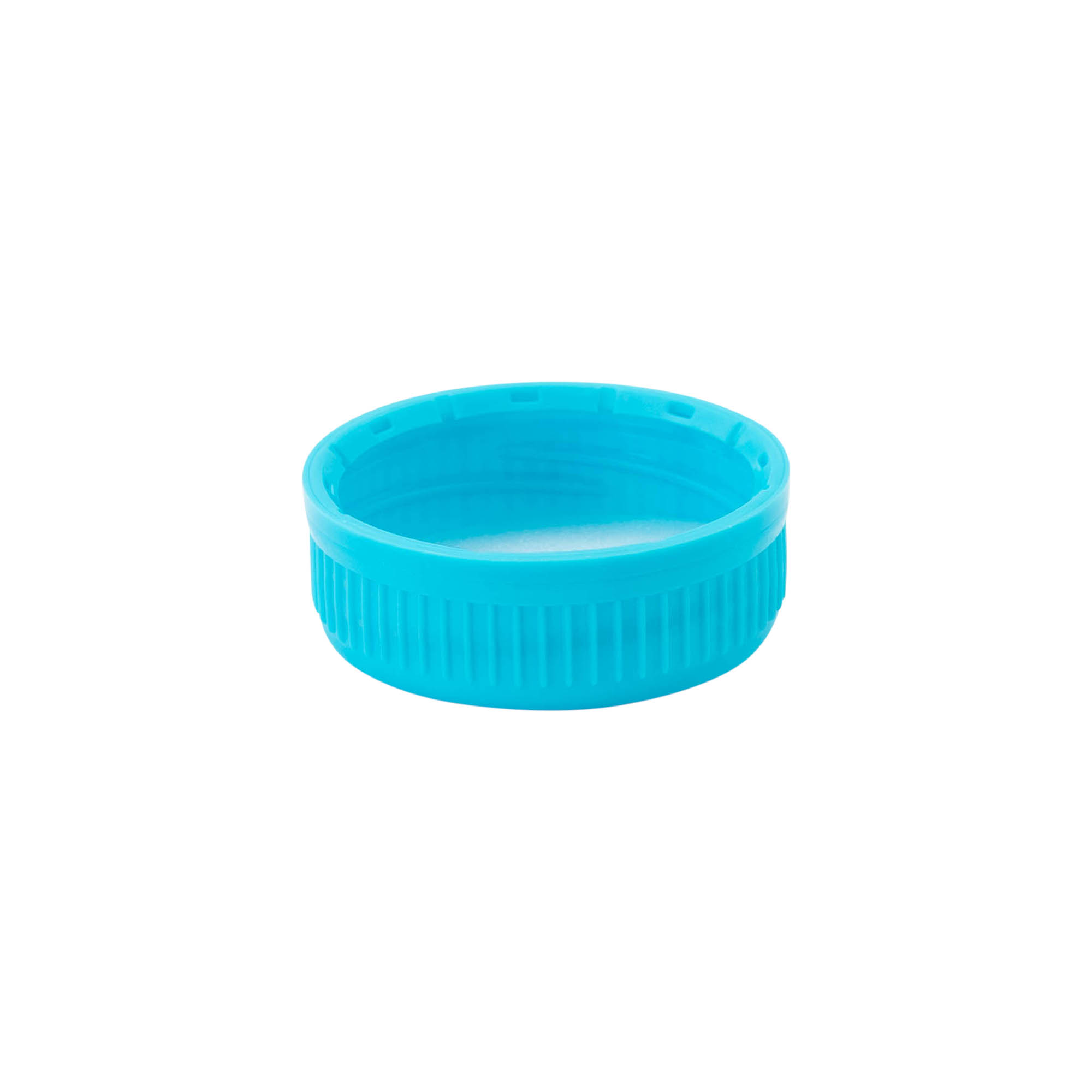 Ruuvikorkki 40 mm, PE-muovi, vaaleansininen Ruuvikorkki 40 mm, PE-muovi, vaaleansininen