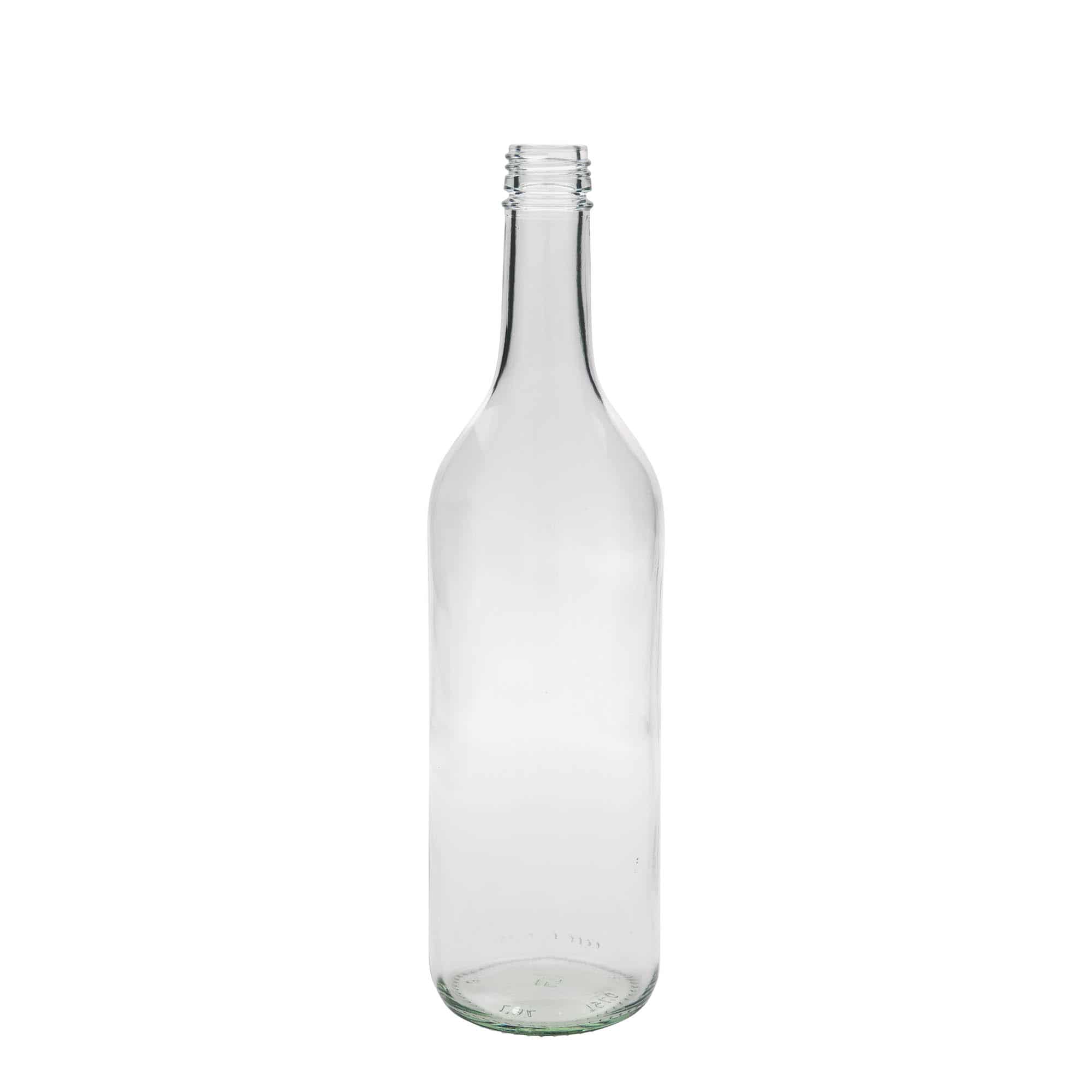 750 ml lasipullo 'Bordeaux', suu: PP 28 750 ml lasipullo 'Bordeaux', suu: PP 28