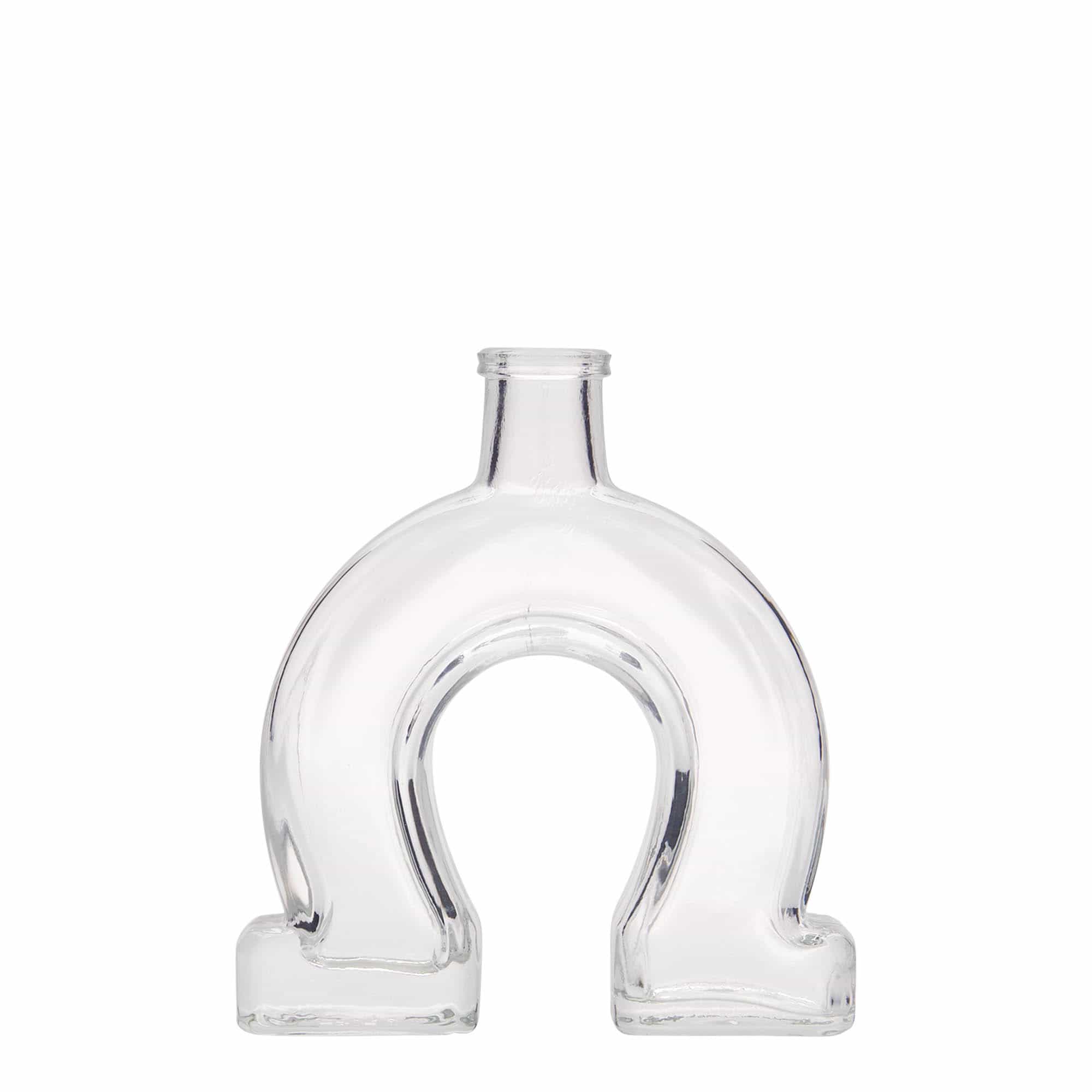 100 ml lasipullo 'Hevosenkenkä', suu: korkki 100 ml lasipullo 'Hevosenkenkä', suu: korkki