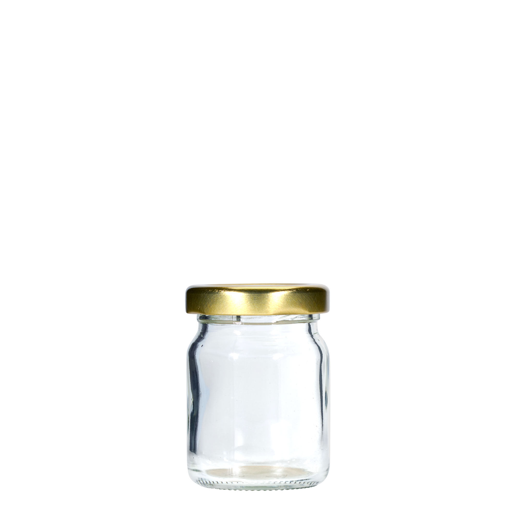 60 ml pyöreä lasi, suuaukko: Twist-Off (TO 43)