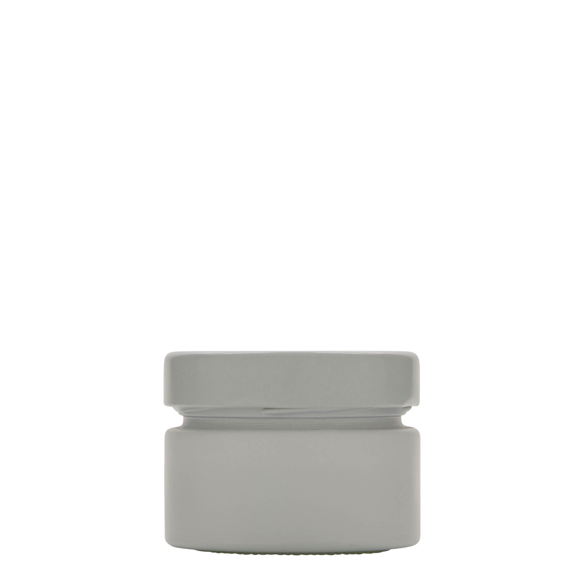 130 ml pyöreä lasi 'Aurora', valkoinen, suuaukko: Deep-Twist-Off (DTO 66)