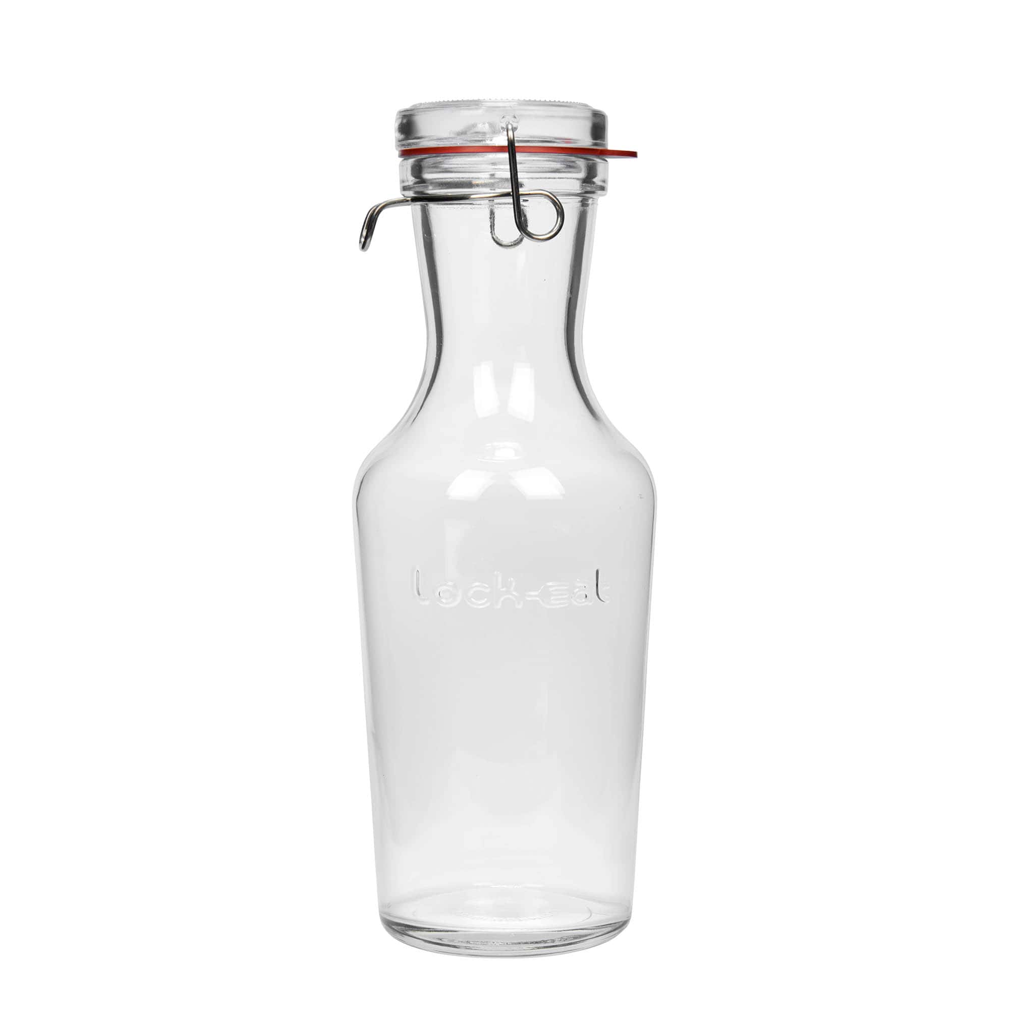 1 000 ml lasikarahvi 'Lock-Eat', suuaukko: langallinen suljinlukko