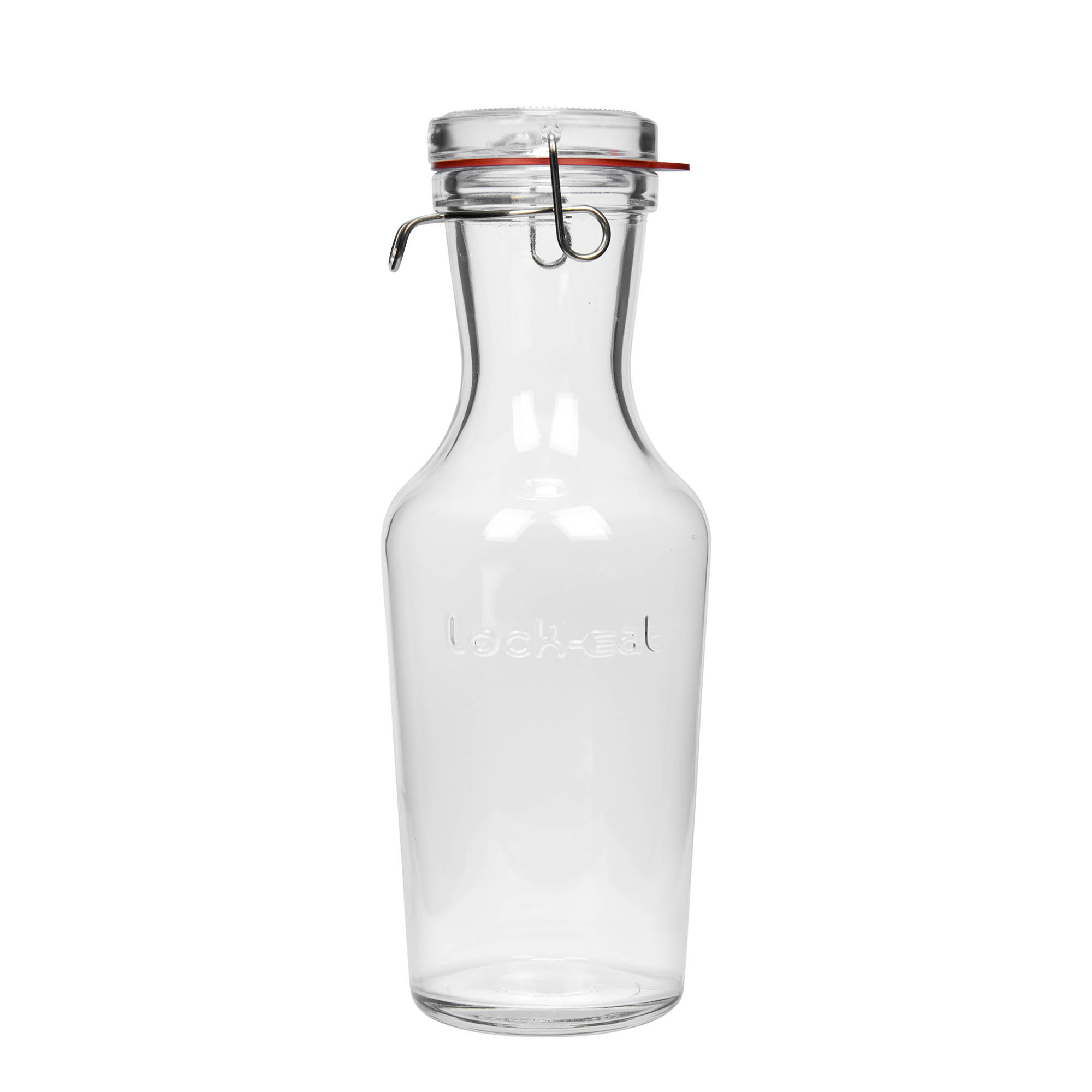 1 000 ml lasikarahvi 'Lock-Eat', suuaukko: langallinen suljinlukko 1 000 ml lasikarahvi 'Lock-Eat', suuaukko: langallinen suljinlukko