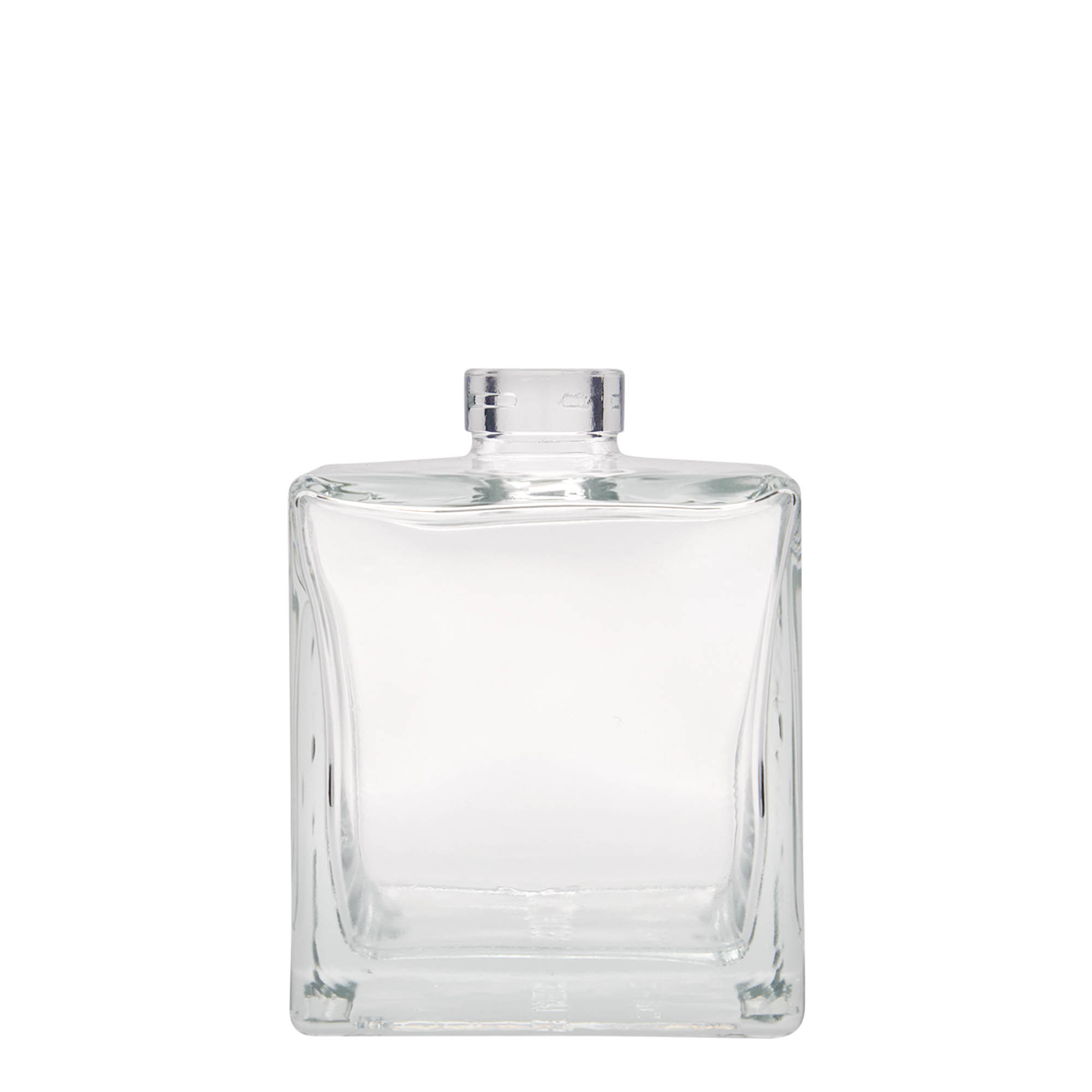 500 ml lasipullo ”Cube”, neliömäinen, suuaukko: korkki 500 ml lasipullo ”Cube”, neliömäinen, suuaukko: korkki