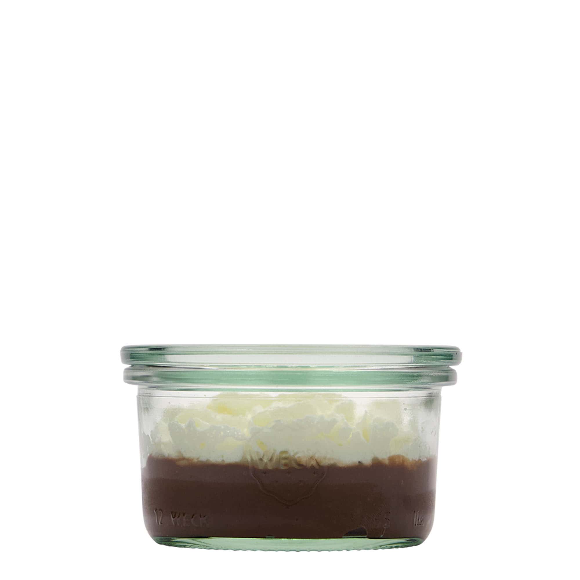165 ml WECK-käännettävä lasi, suuaukko: pyöreä reuna