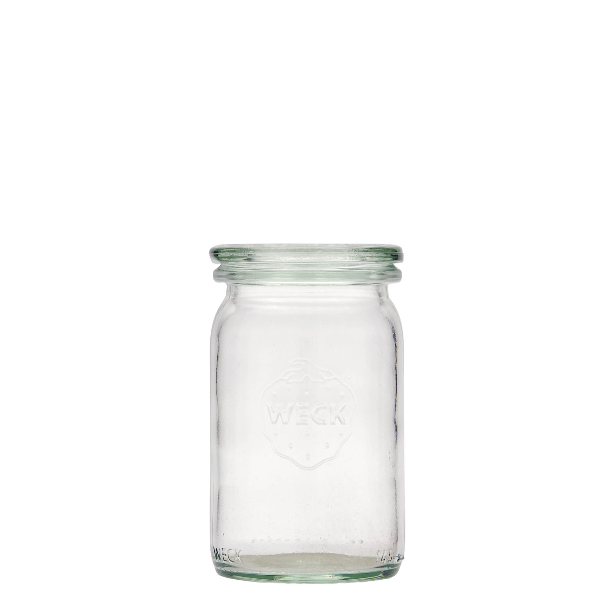 145 ml WECK-sylinterilasi, suuaukko: pyöreä reuna