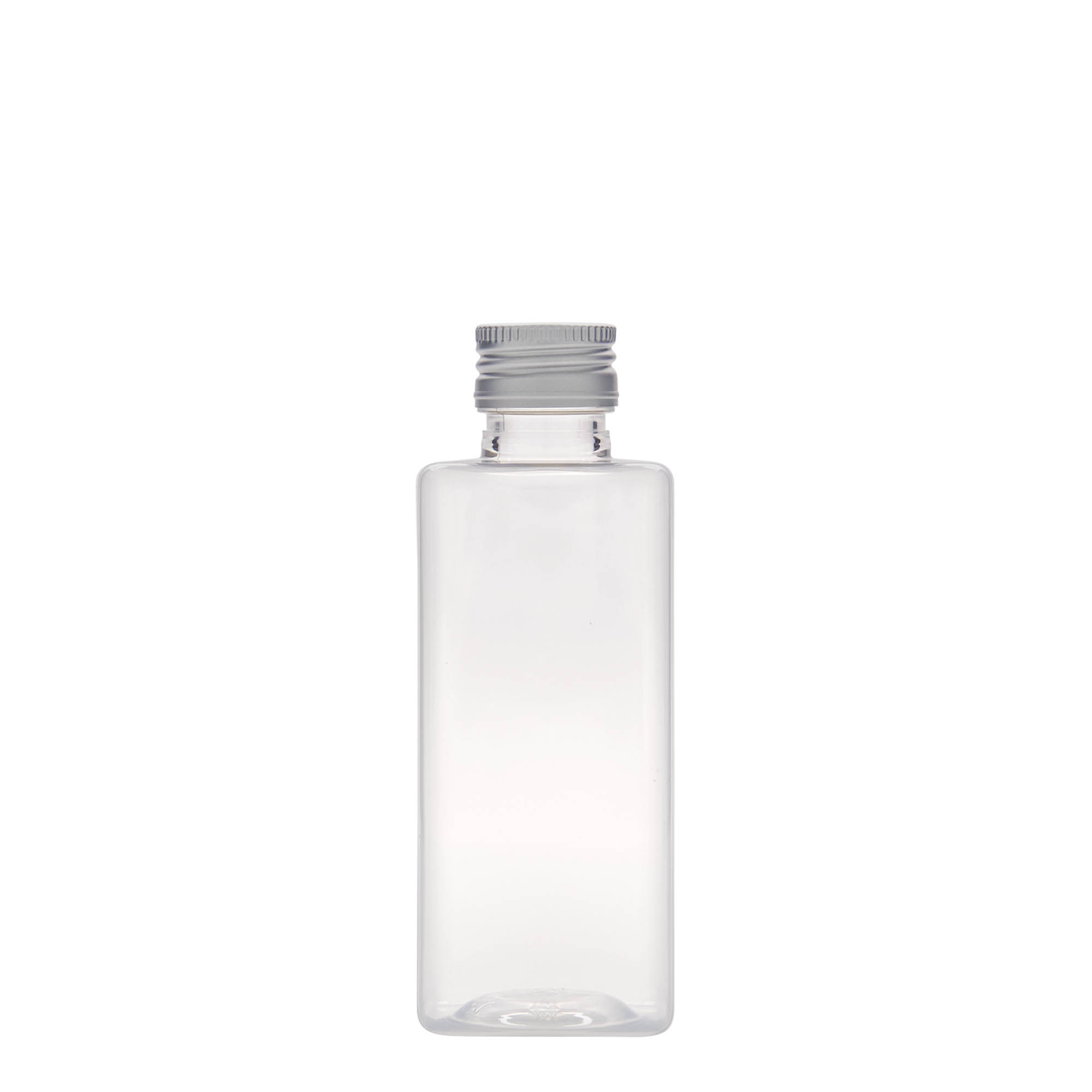 250 ml PET-pullo 'Karl', neliö, muovi, suu: PP 28