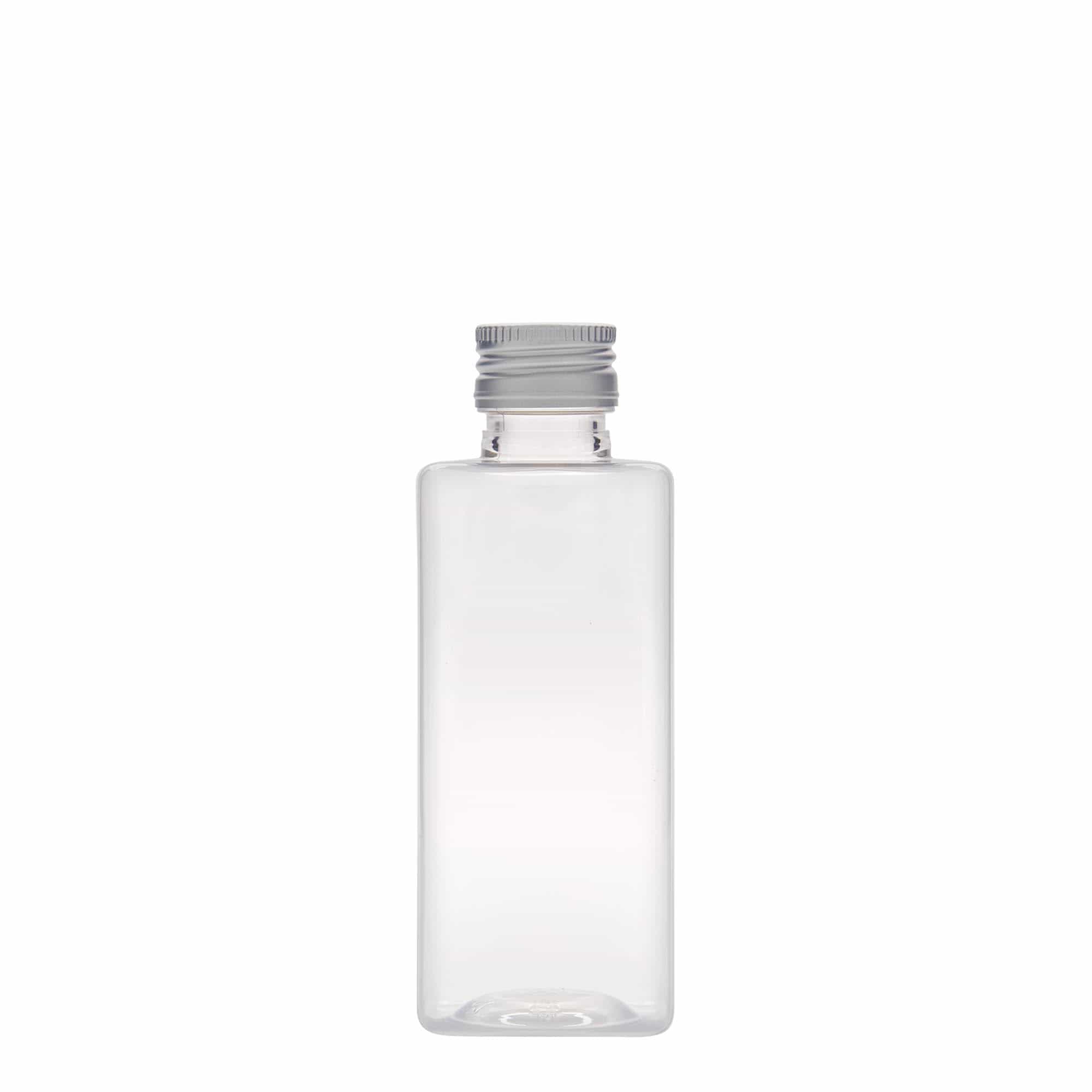 250 ml PET-pullo ”Karl”, nelikulmainen, muovia, suuaukko: PP 28