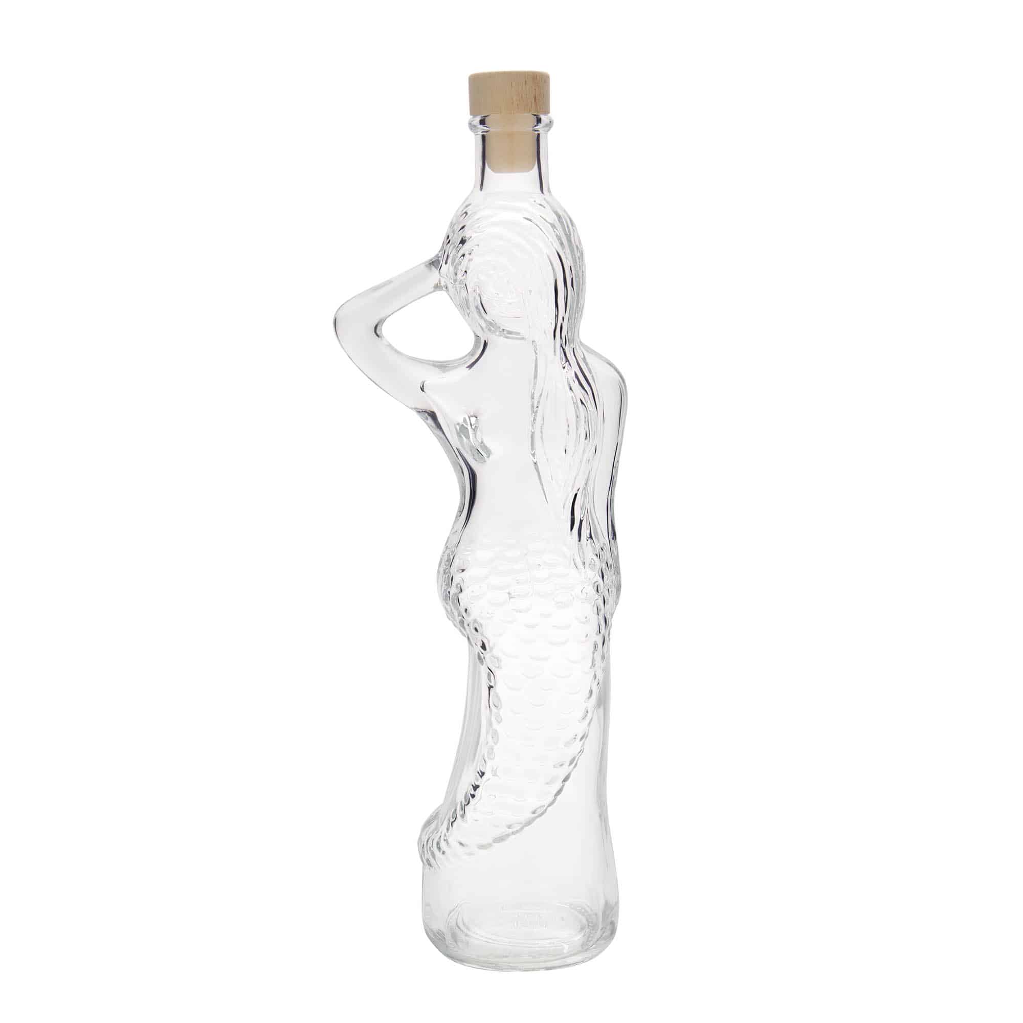 500 ml lasipullo 'Merenneito', suuaukko: korkki