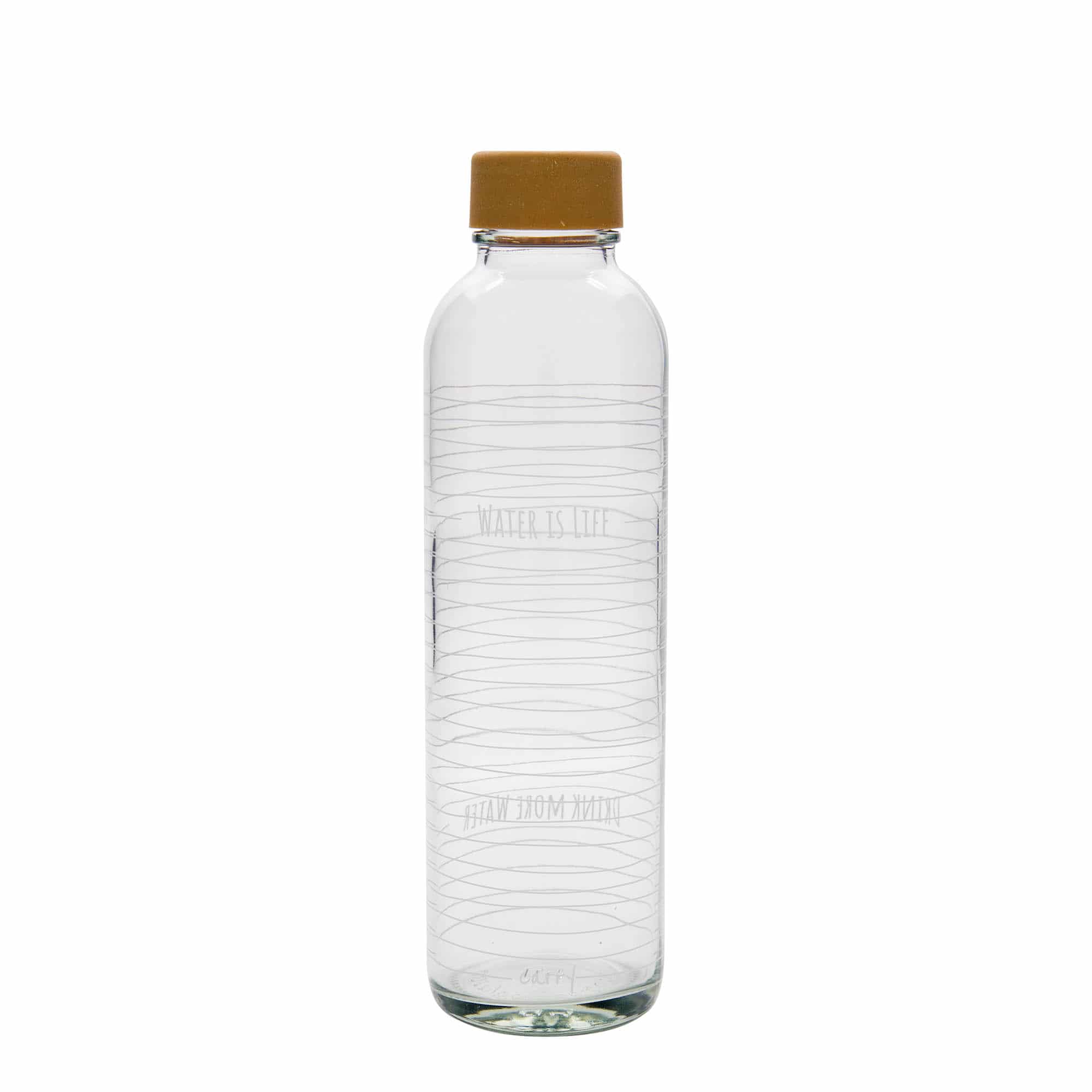 700 ml juomapullo CARRY Bottle, kuvio: Water is Life, suu: Kierrekorkki