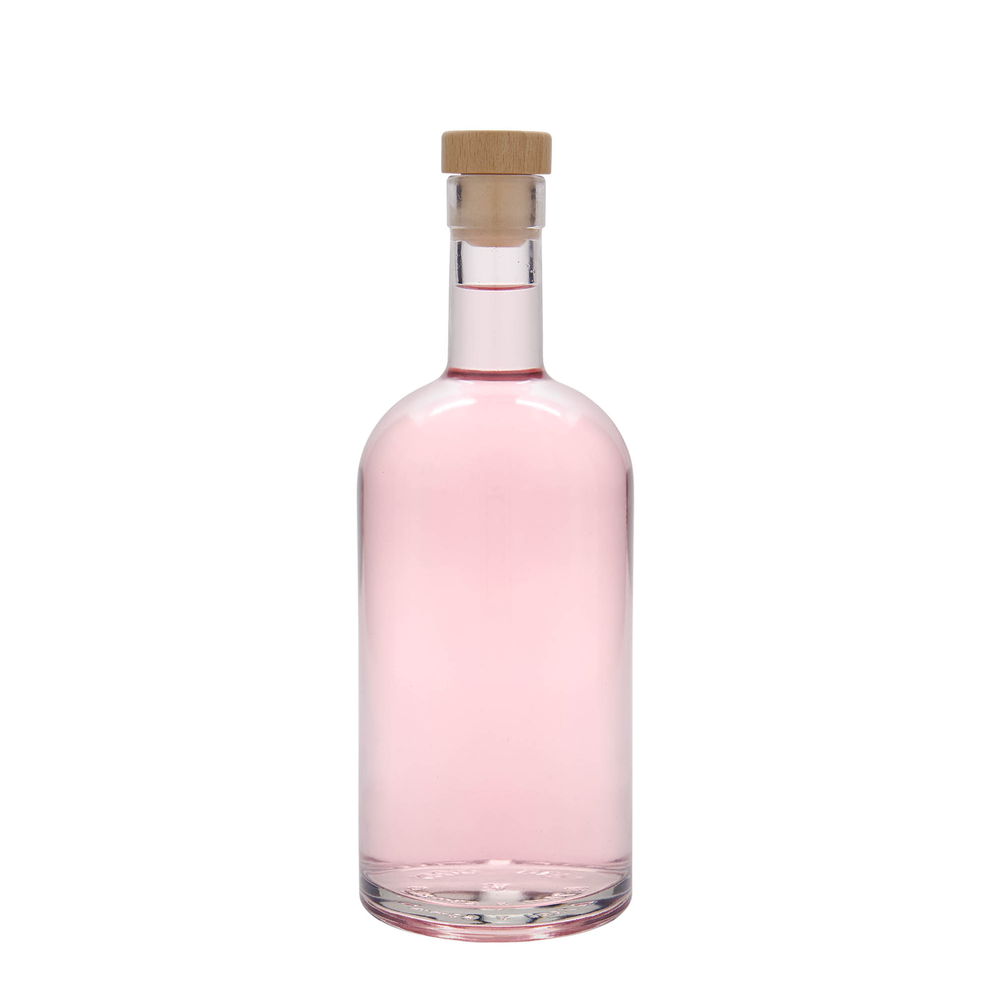 700 ml lasipullo ”Franco”, suuaukko: korkki