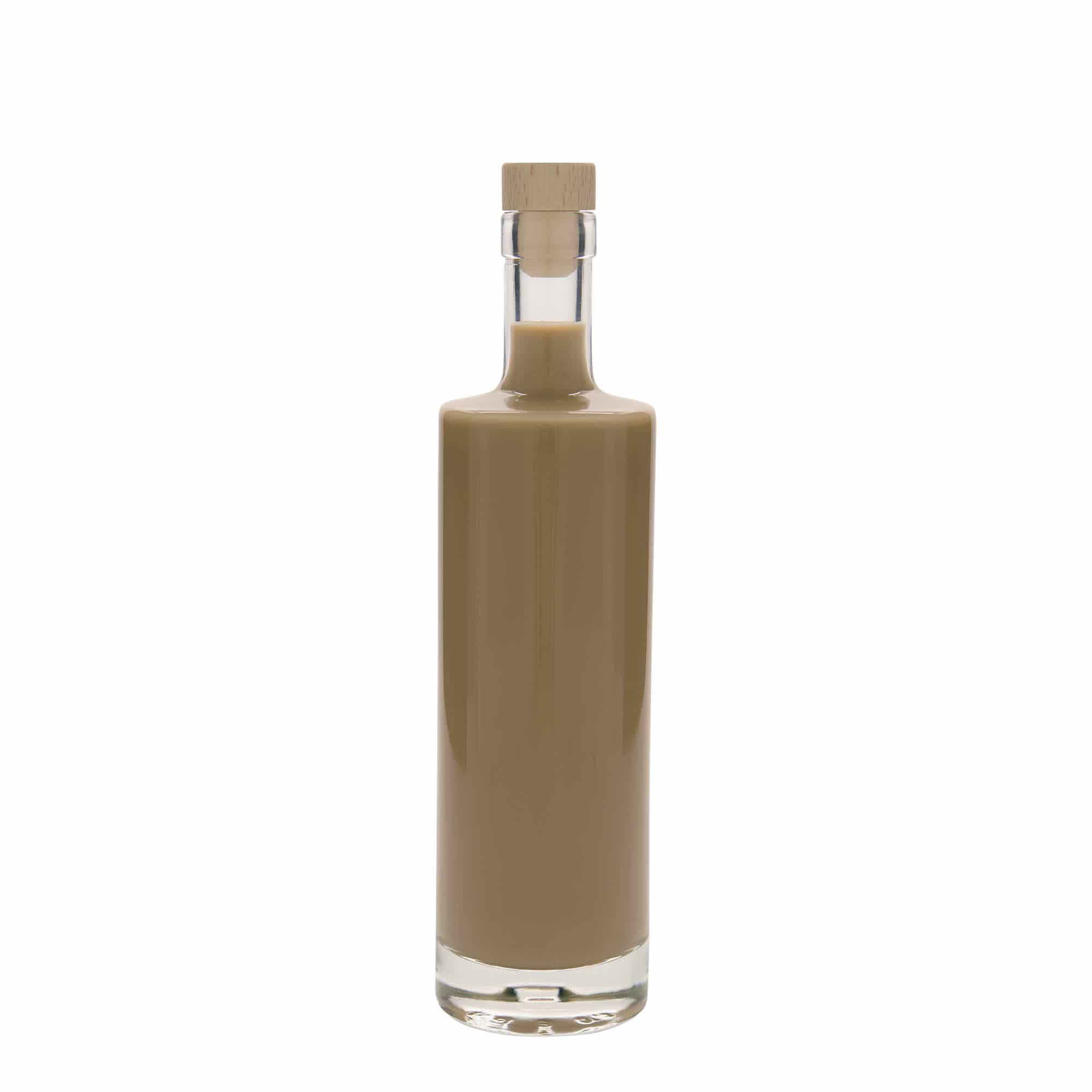 500 ml lasipullo 'Titano', suu: korkki
