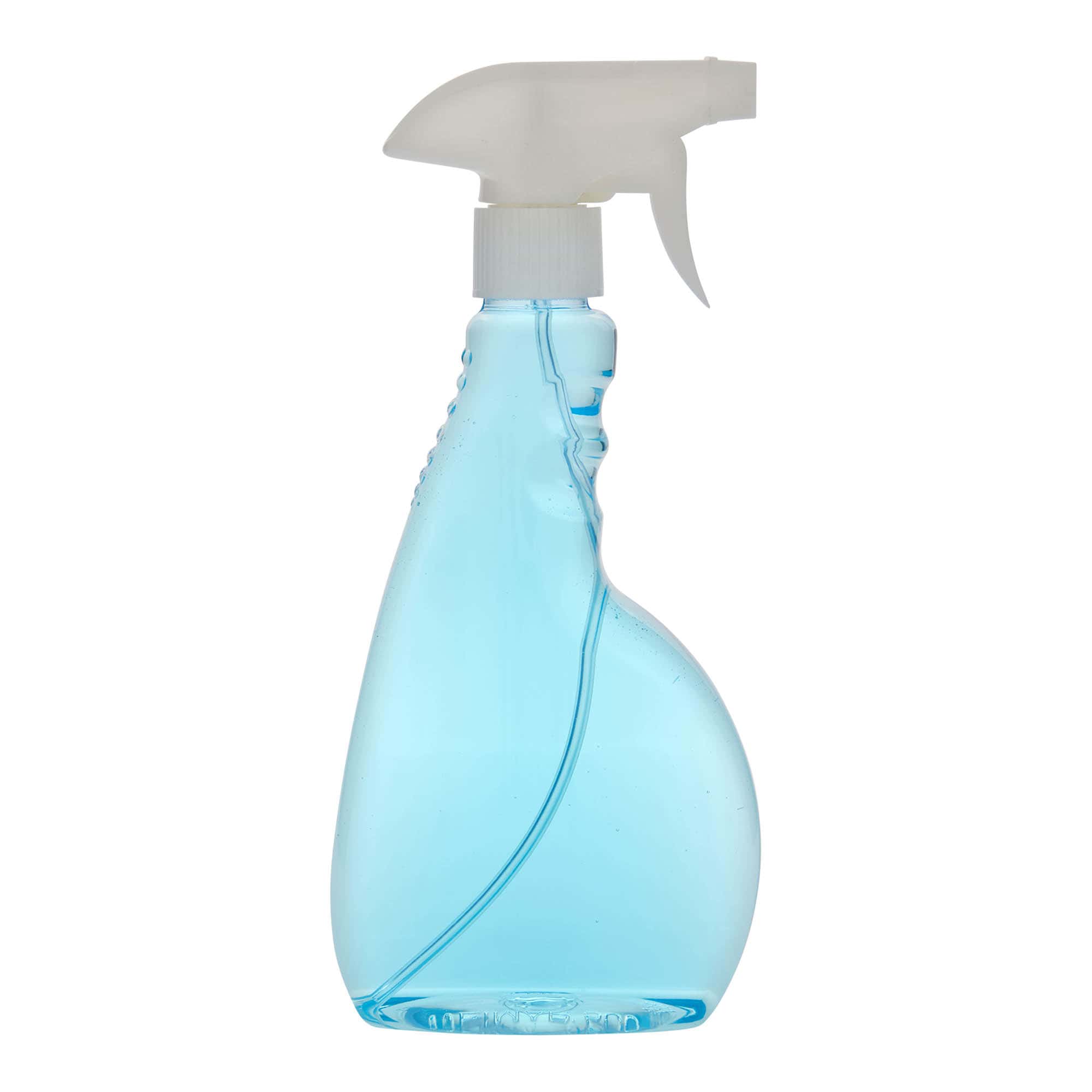 500 ml PET-suihkepullo 'Piccobello', nelikulm., muovi, suu: Kierrekorkki