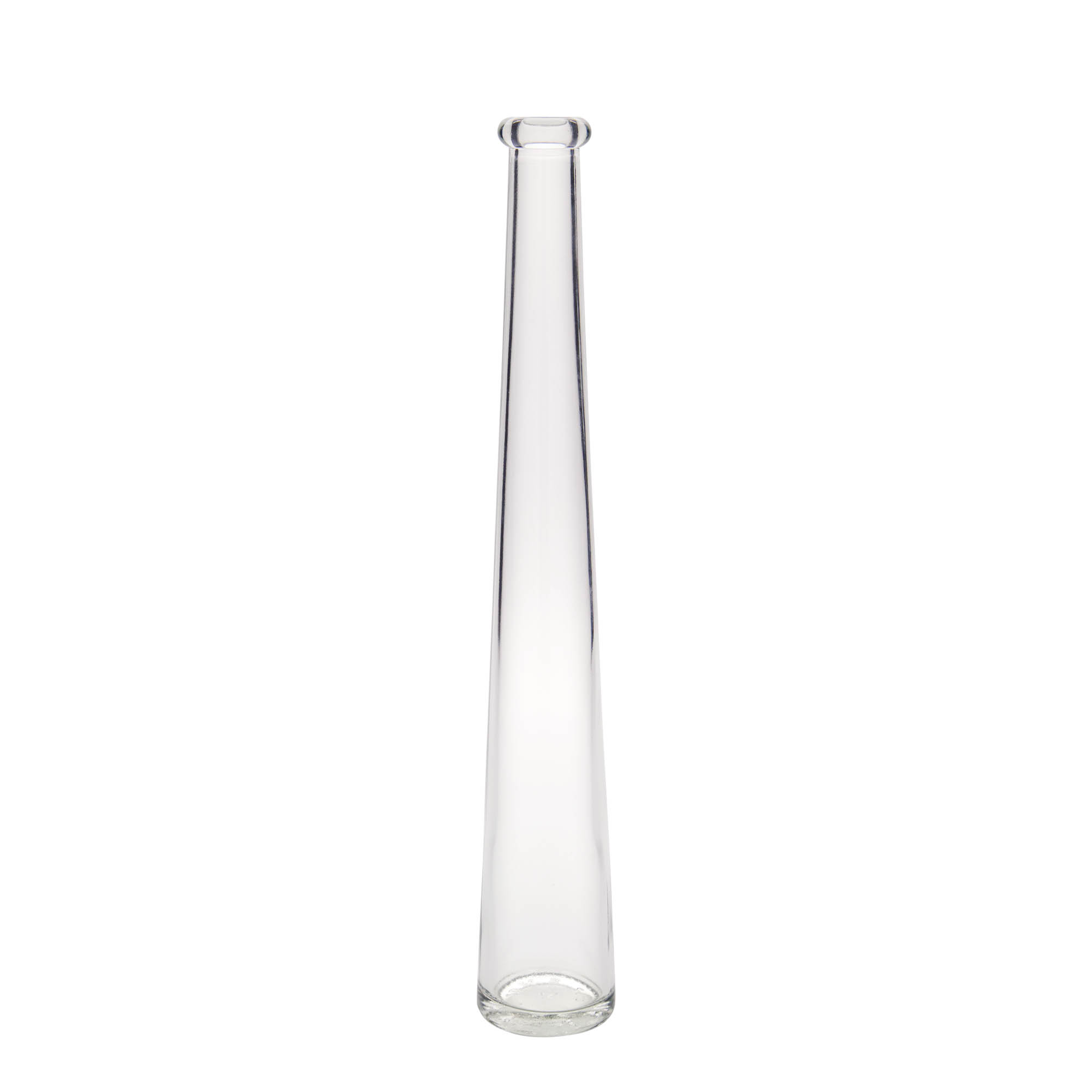 200 ml lasipullo ”Dama Rondo”, suuaukko: korkki