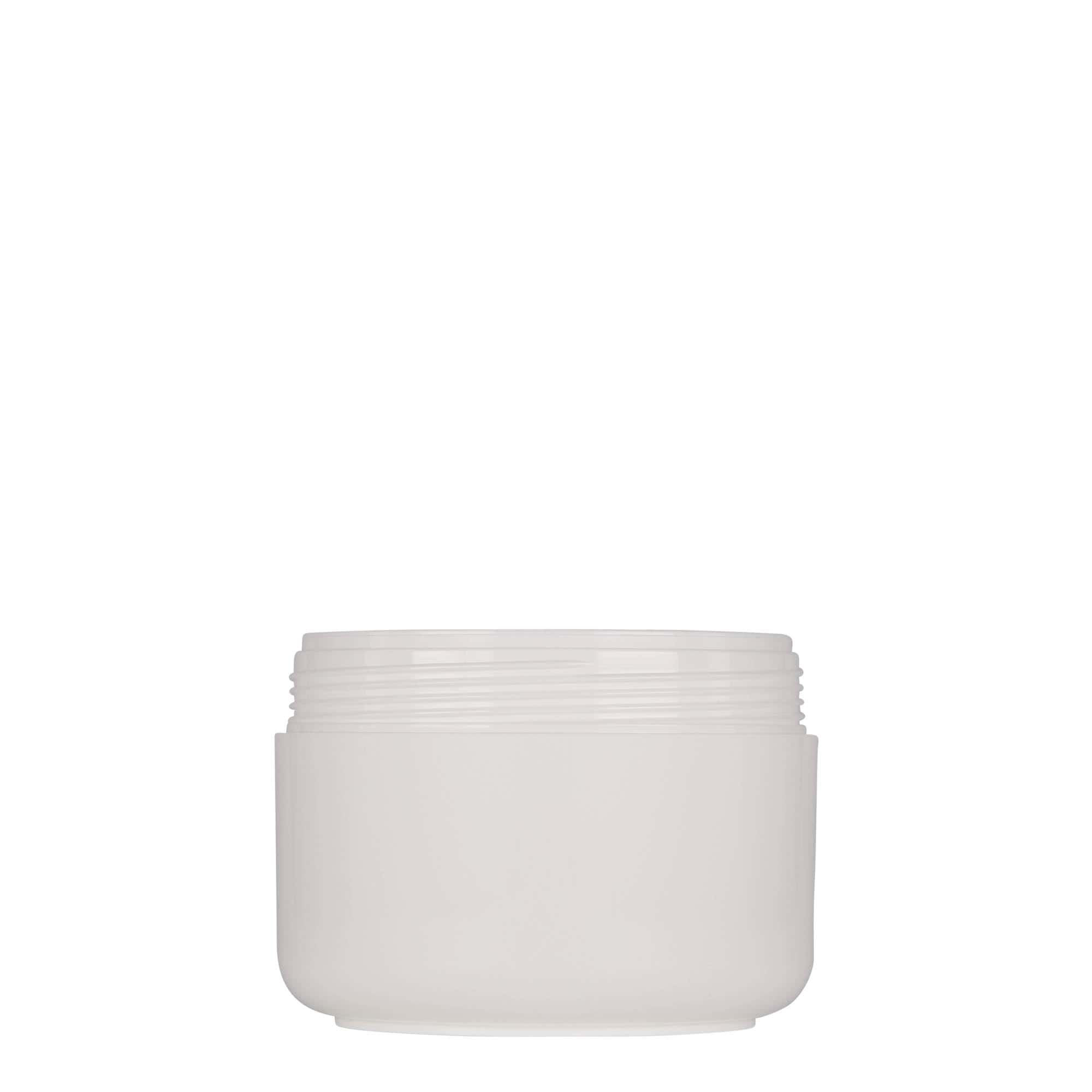200 ml muovipurkki 'Bianca', PP, valkoinen, suuaukko: ruuvikorkki
