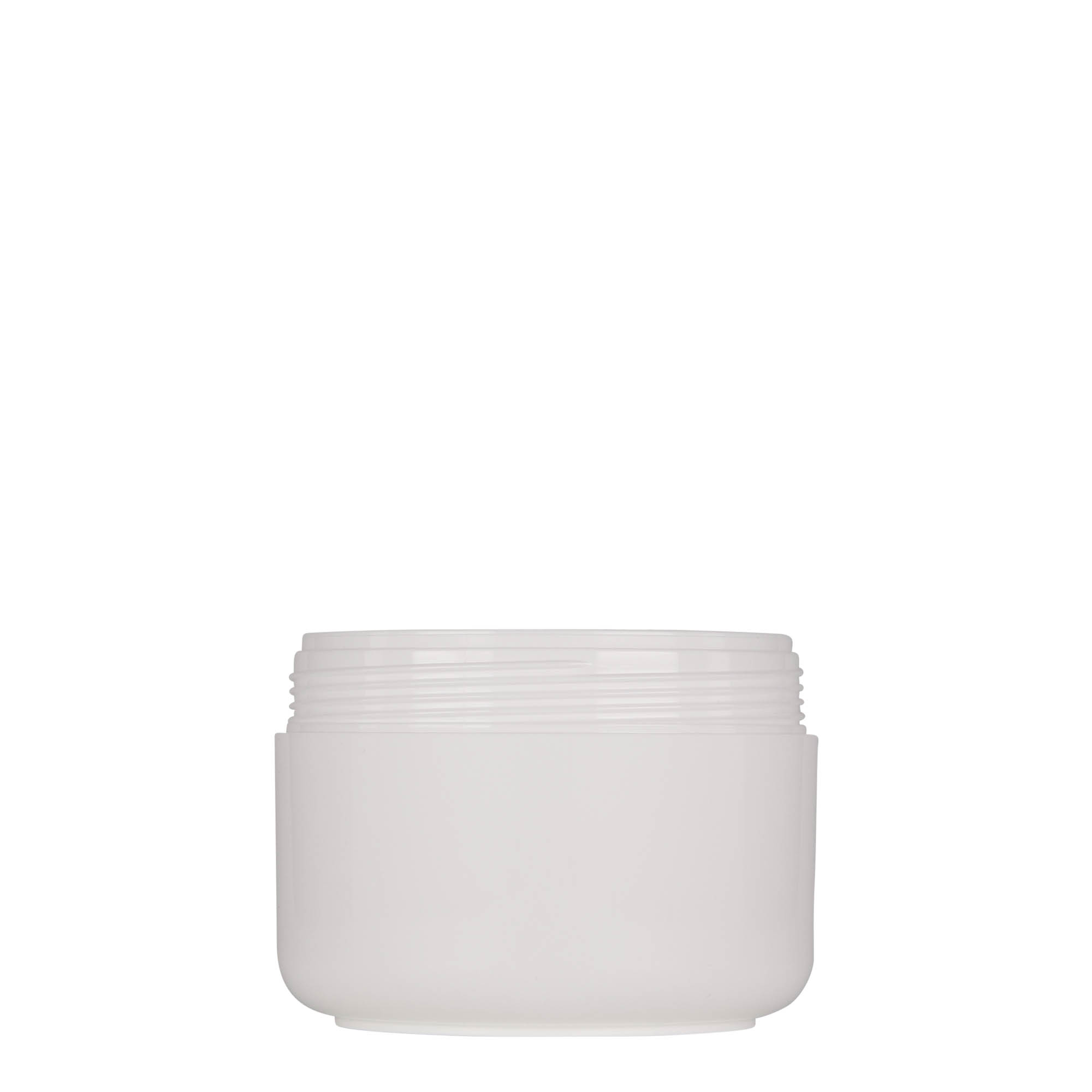 200 ml muovipurkki ”Bianca”, PP, valkoinen, suuaukko: ruuvikorkki