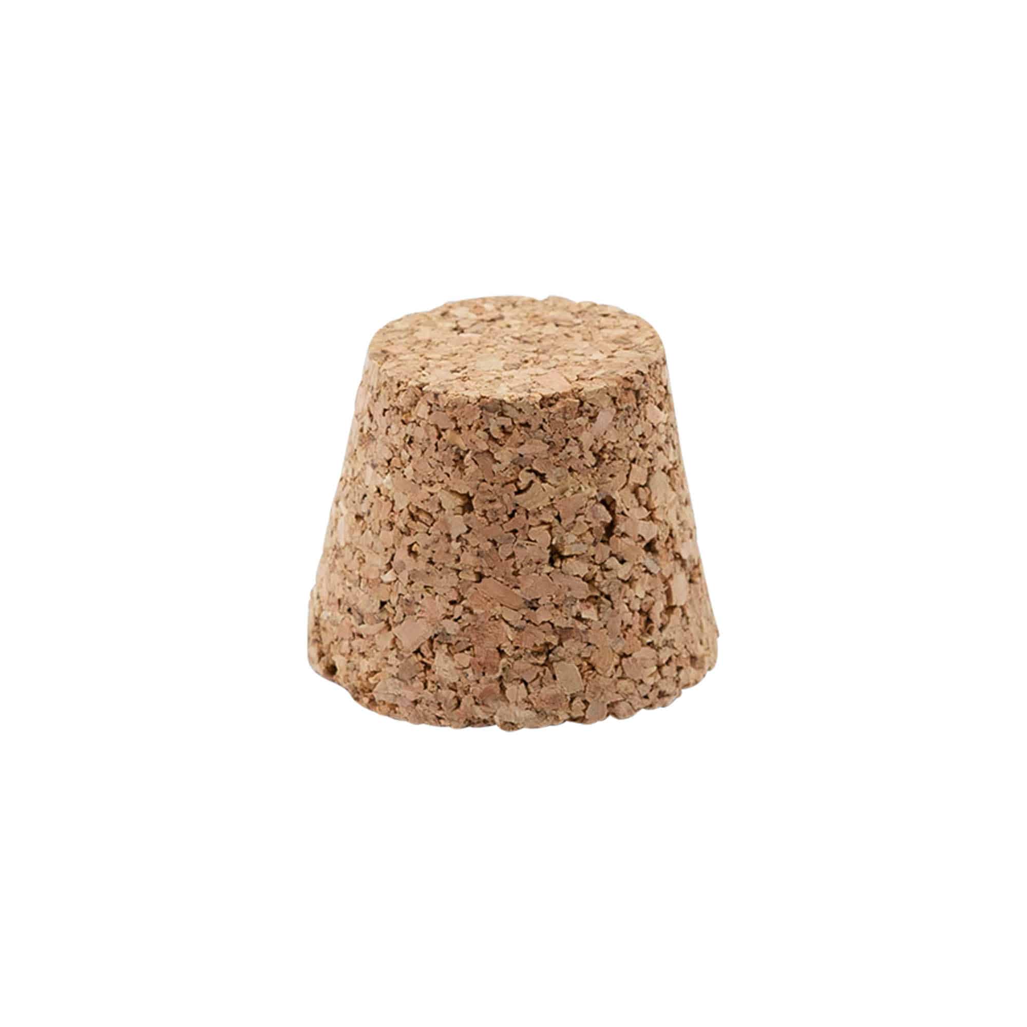 Kärkipohjakorkki 25-35 x 27, puristuskorkki, beige, suuaukolle: korkki