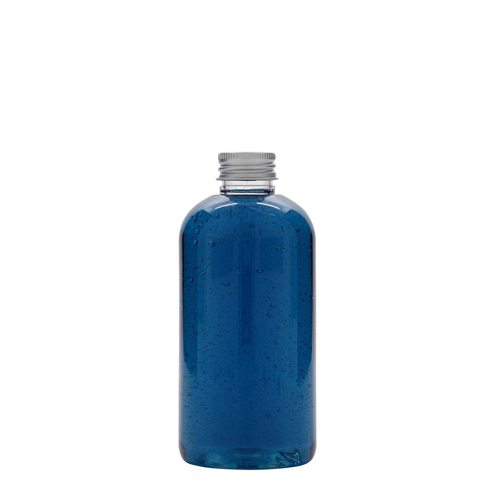 250 ml PET-pullo ”Boston”, muovia, suuaukko: 24/410